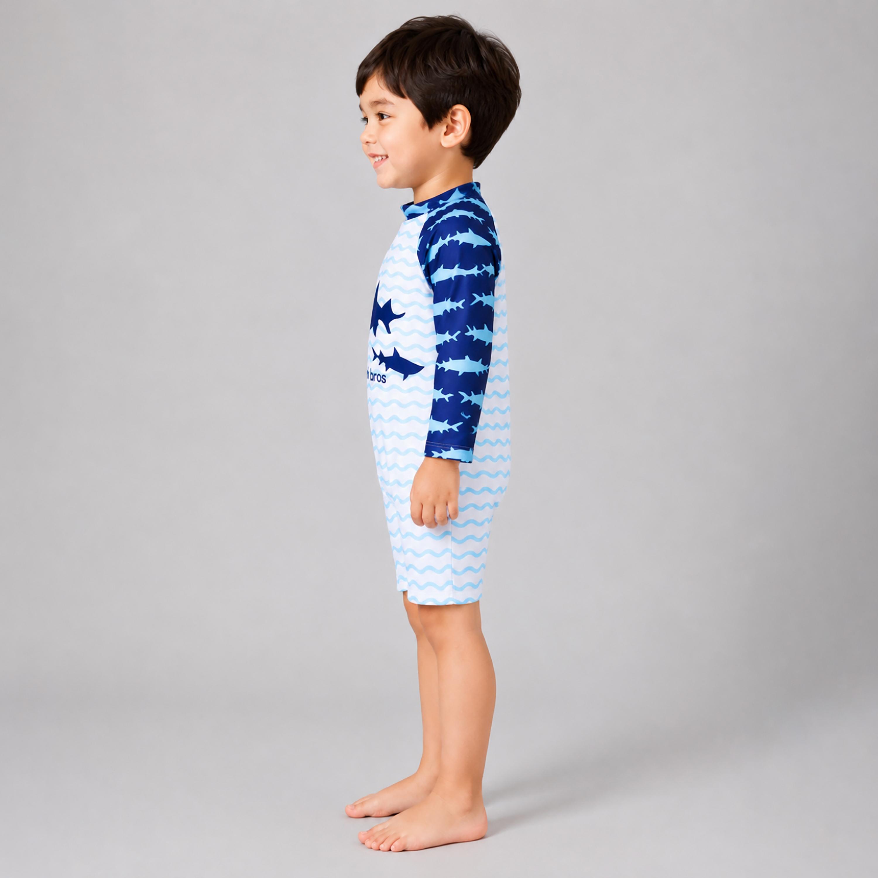 مايوه بأكمام طويلة بطبعات من بيبيكلو-boys-clothing-swimwear-image-2