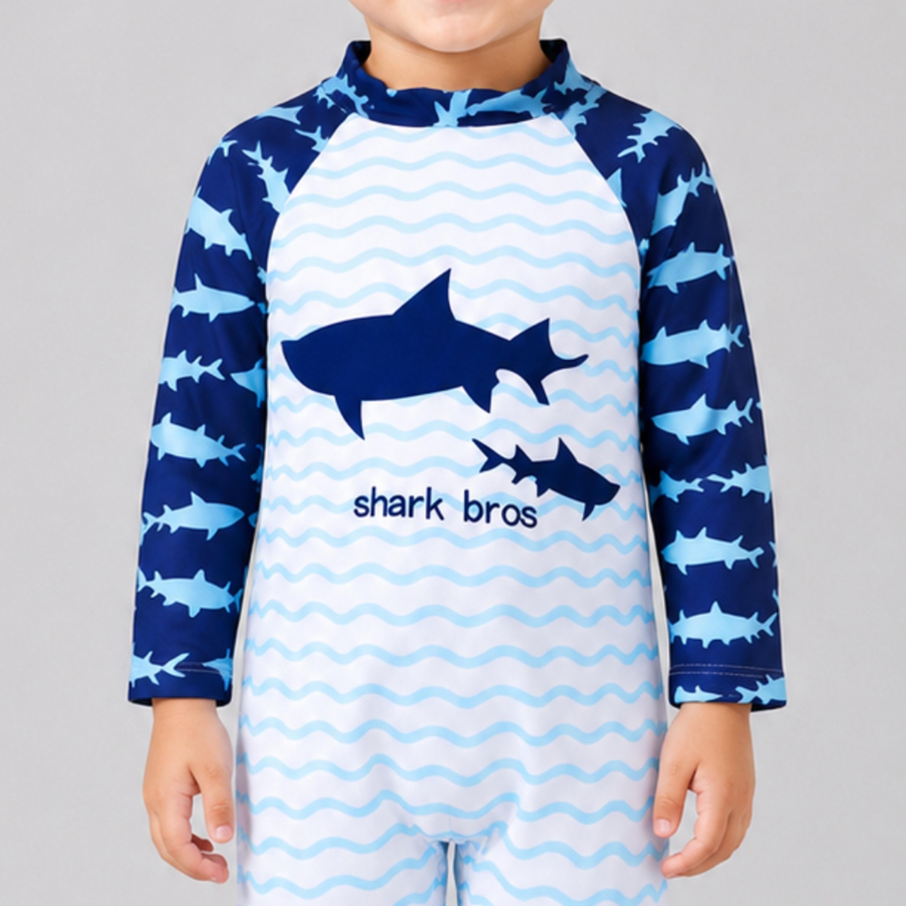 مايوه بأكمام طويلة بطبعات من بيبيكلو-boys-clothing-swimwear-image-4