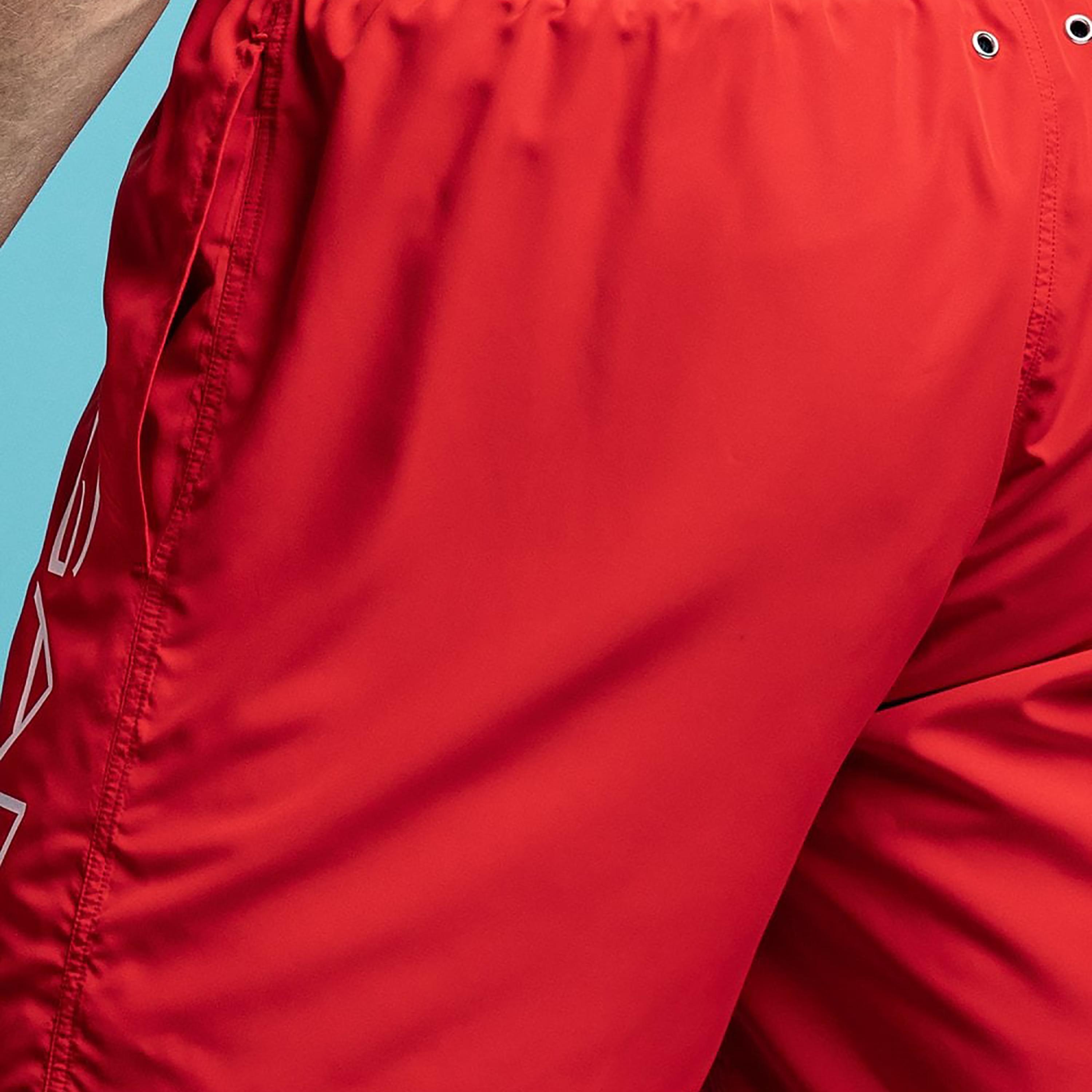 Gant Logo Print Low-Rise Drawstring Swim Shorts-sports-gear-swimming-men-image-3