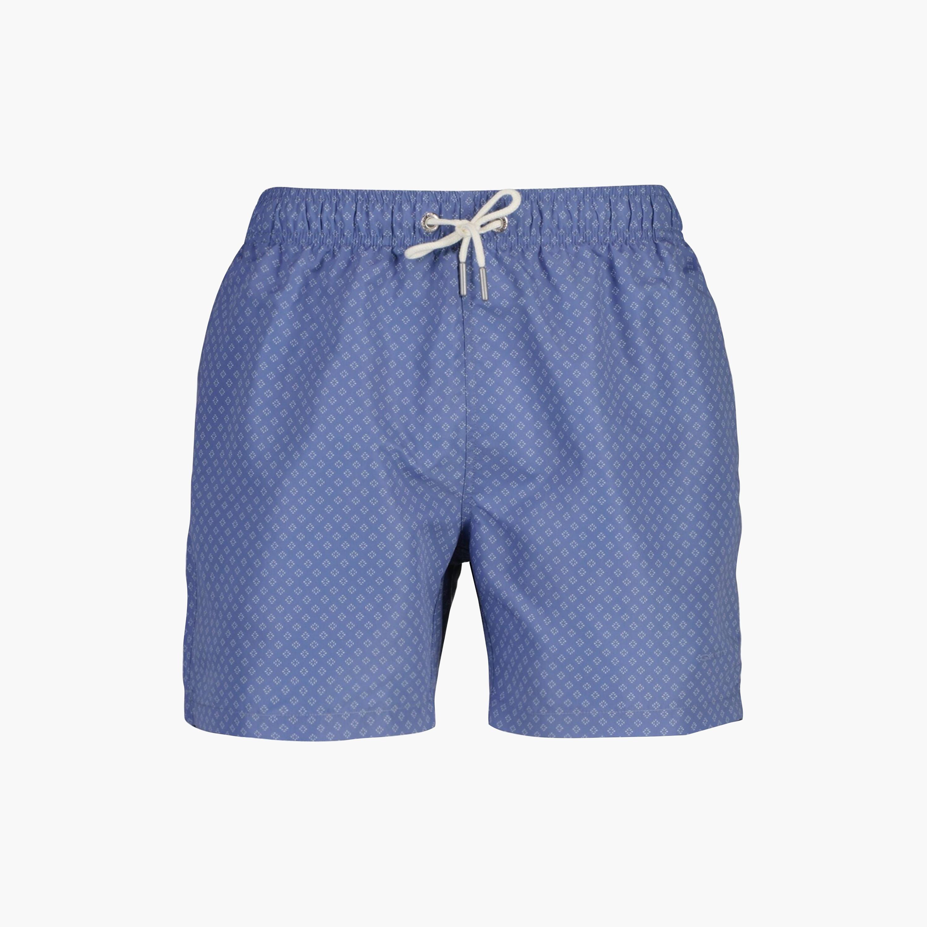 Gant Mini Geometric Printed Drawstring Men's Swim Shorts-men-clothing-swimandbeach-shorts-image-6
