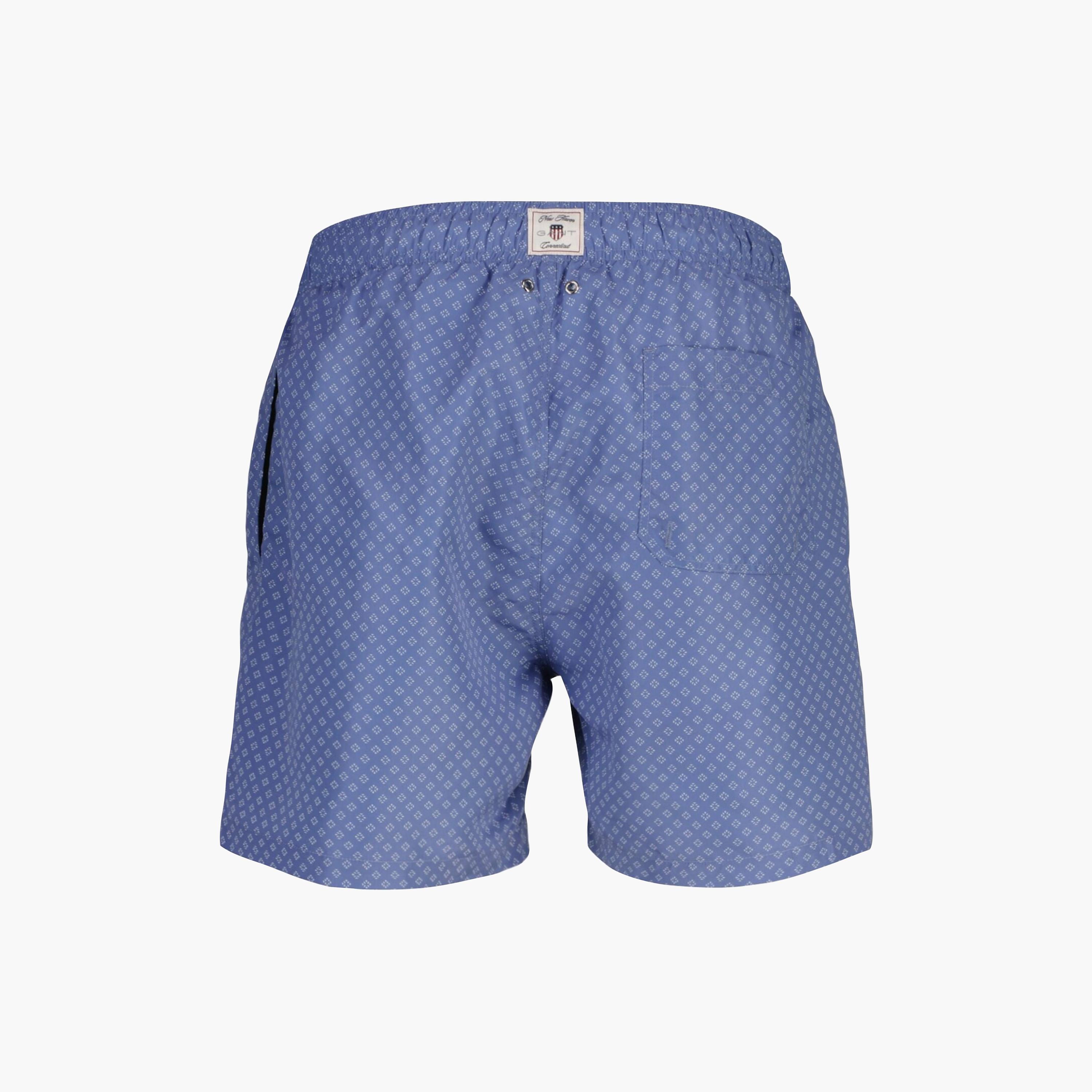Gant Mini Geometric Printed Drawstring Men's Swim Shorts-men-clothing-swimandbeach-shorts-image-7