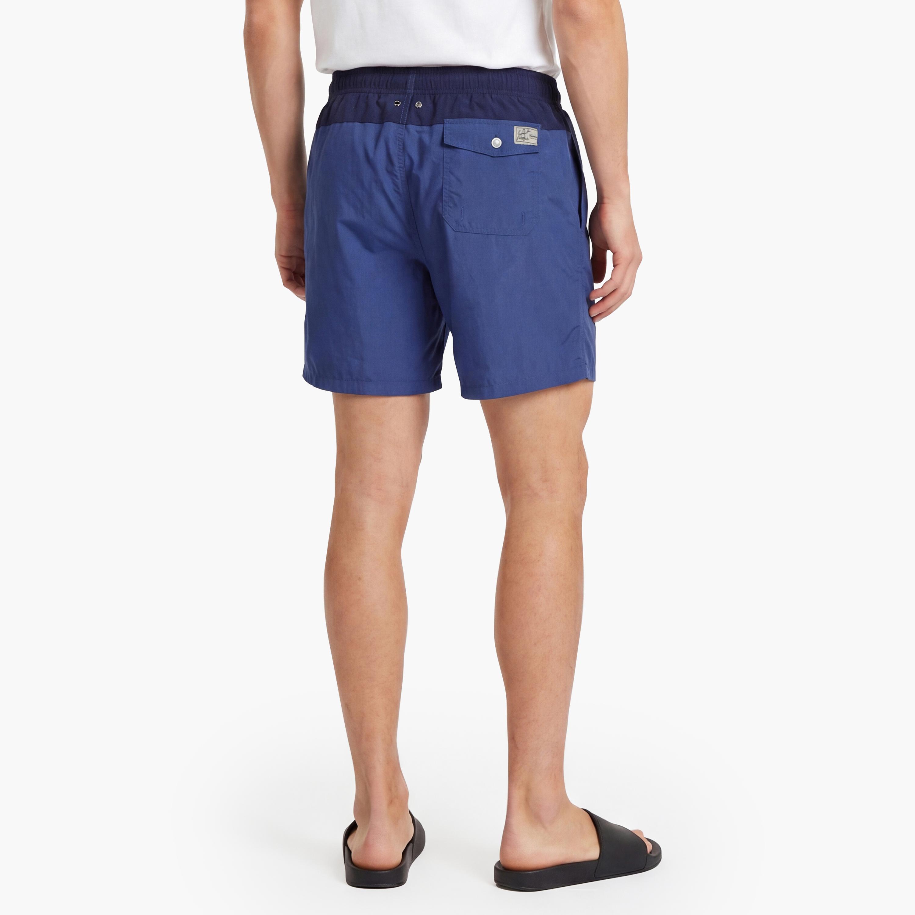 Gant Colour Blocked Drawstring Men's Swim Shorts-men-clothing-swimandbeach-shorts-image-4