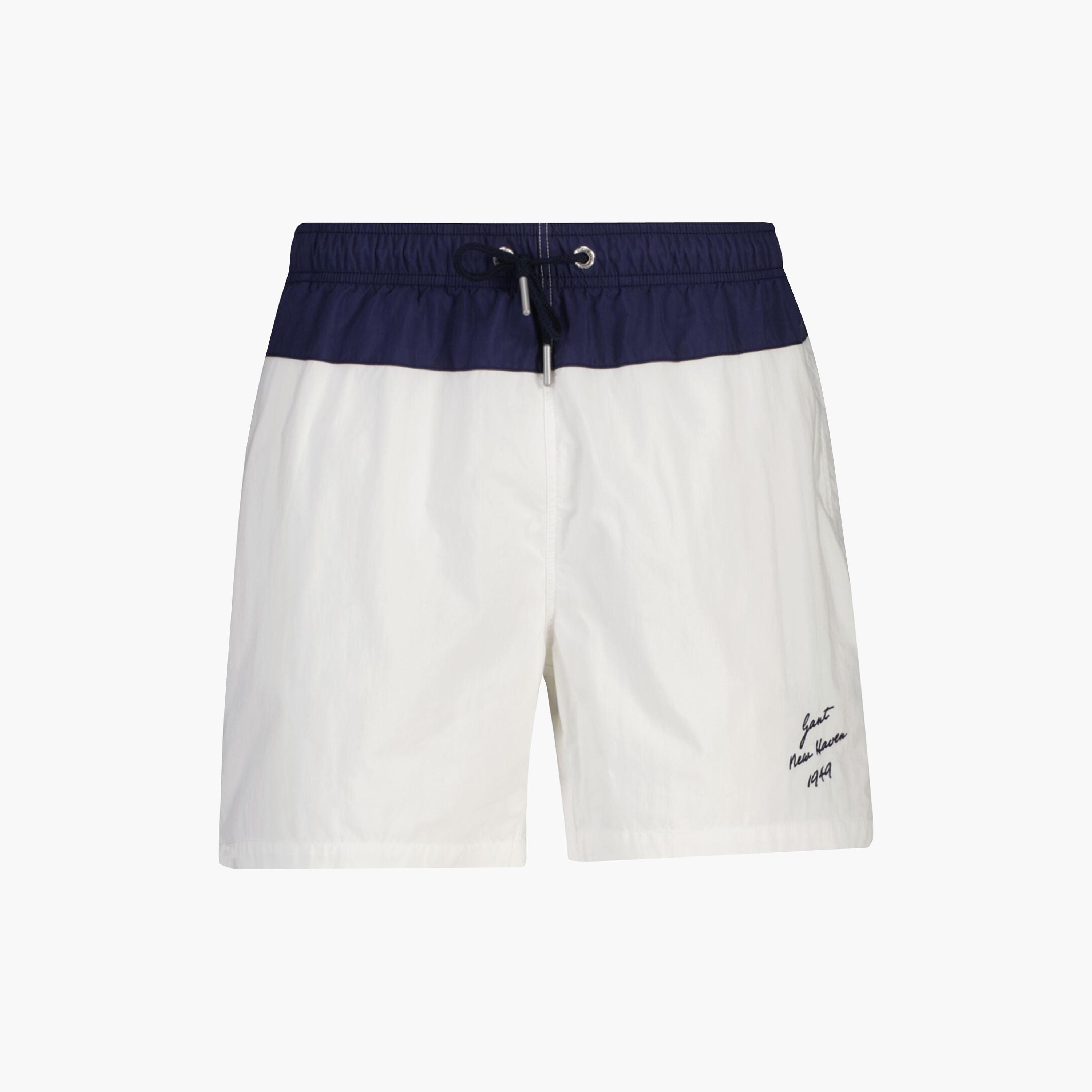Gant Colour Blocked Drawstring Men's Swim Shorts-men-clothing-swimandbeach-shorts-image-6