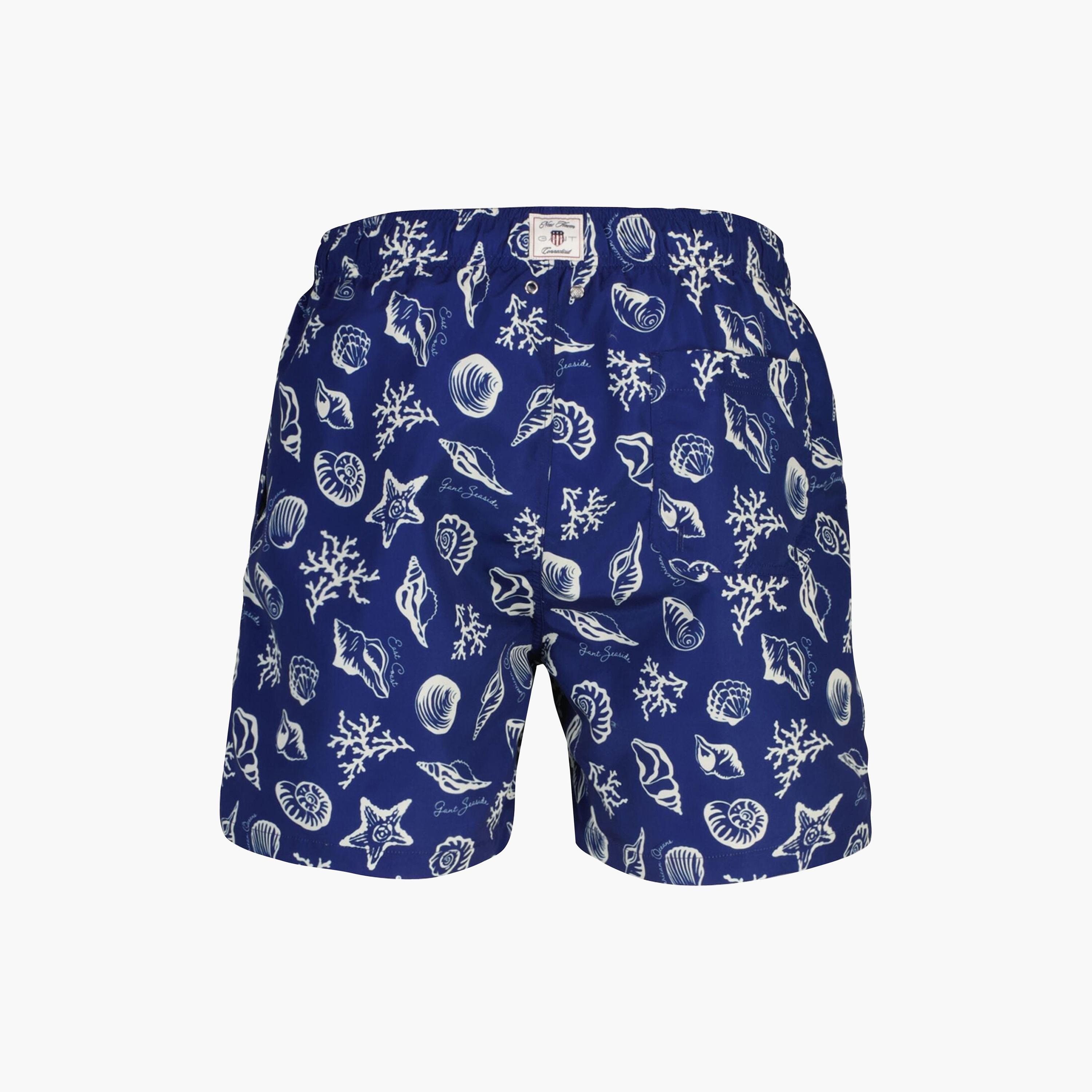 Gant Seashell Printed Drawstring Men's Swim Shorts-men-clothing-swimandbeach-shorts-image-7