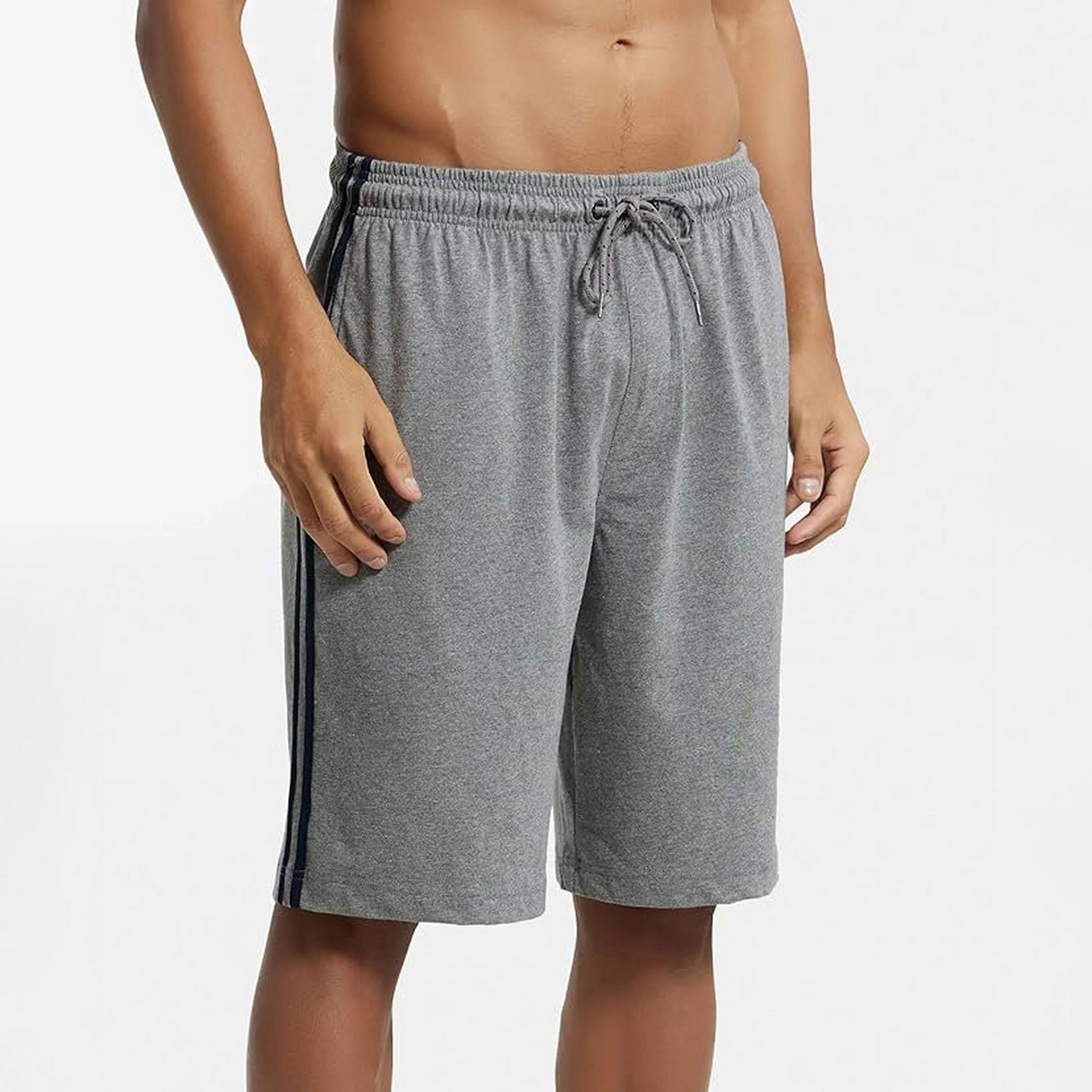 سادة شورت رجالي متوسط ​​الارتفاع برباط ومطاطي من جوكي-men-clothing-bottoms-shorts-image-15