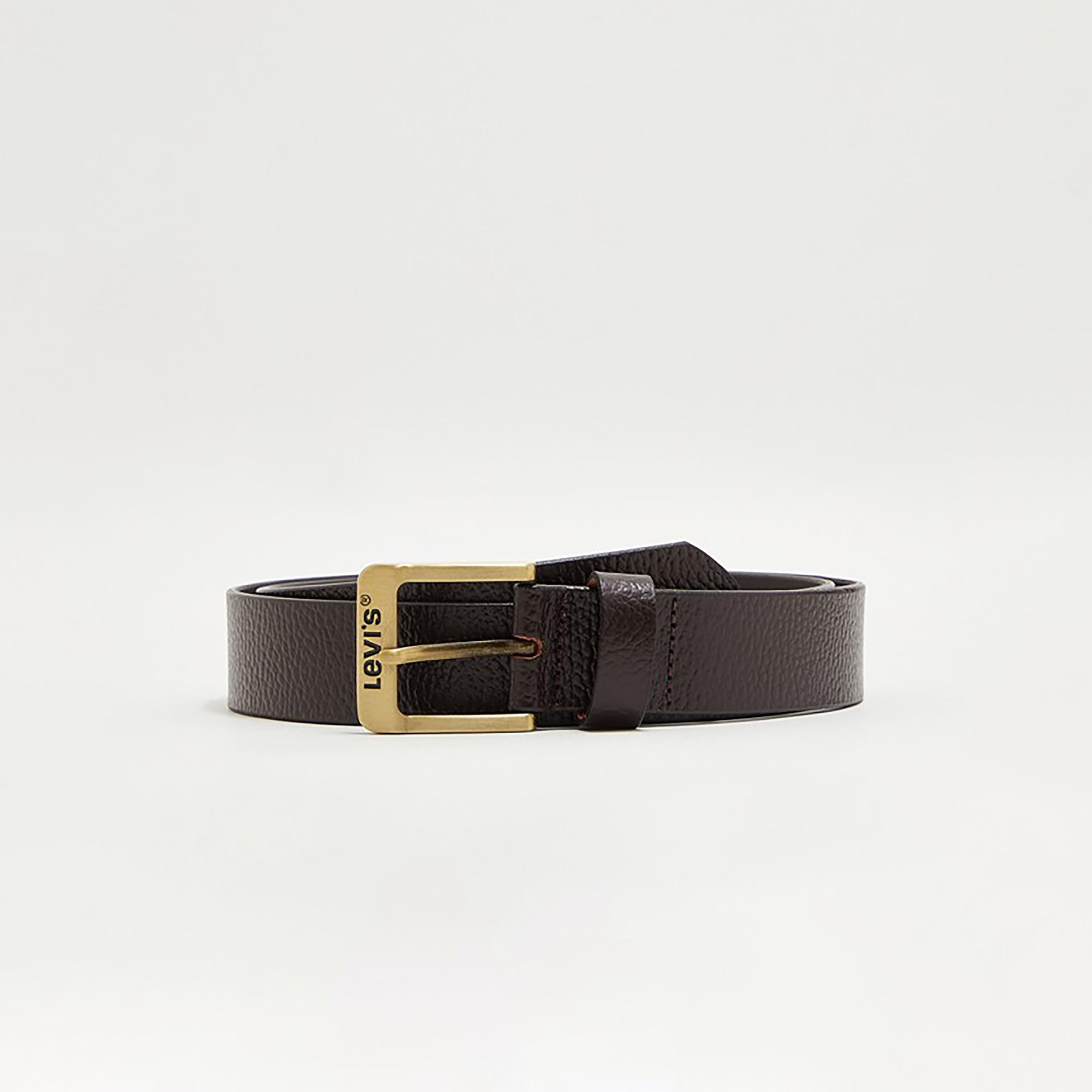 Levi's Men's Brown Textured Belt-men-beltsandwallets-belts-image-1