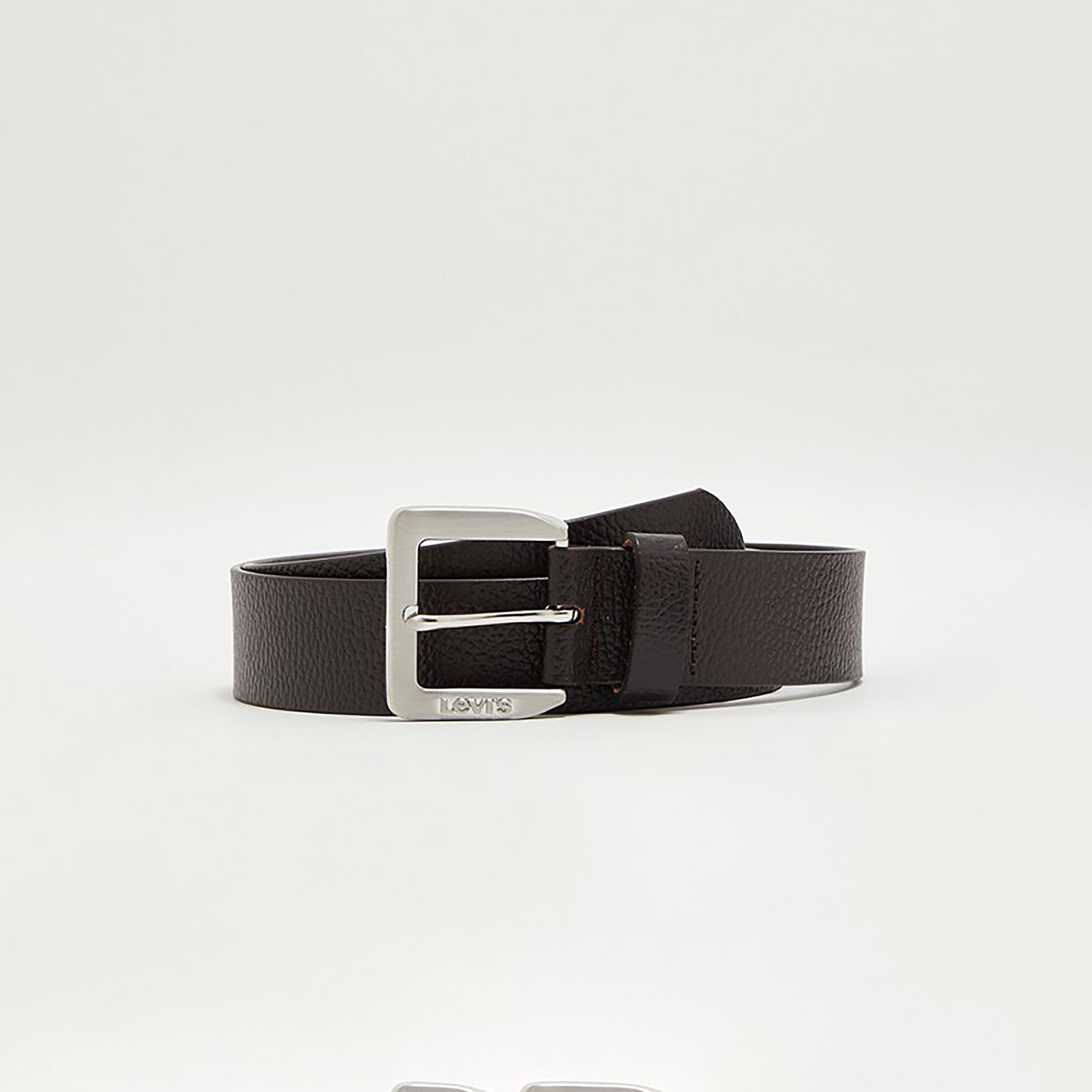 Levi's Men's Brown Textured Belt-men-beltsandwallets-belts-image-1