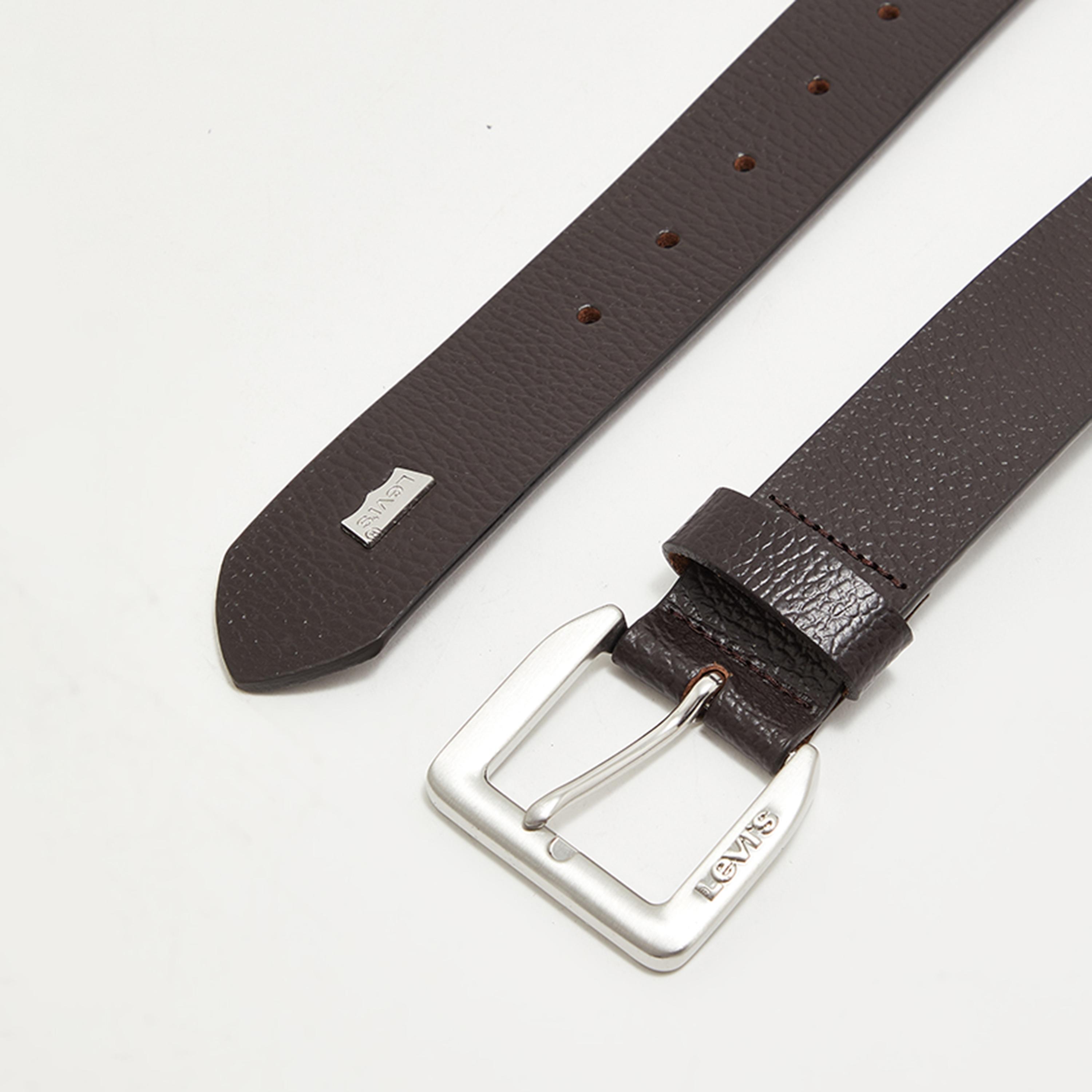Levi's Men's Brown Textured Belt-men-beltsandwallets-belts-image-2