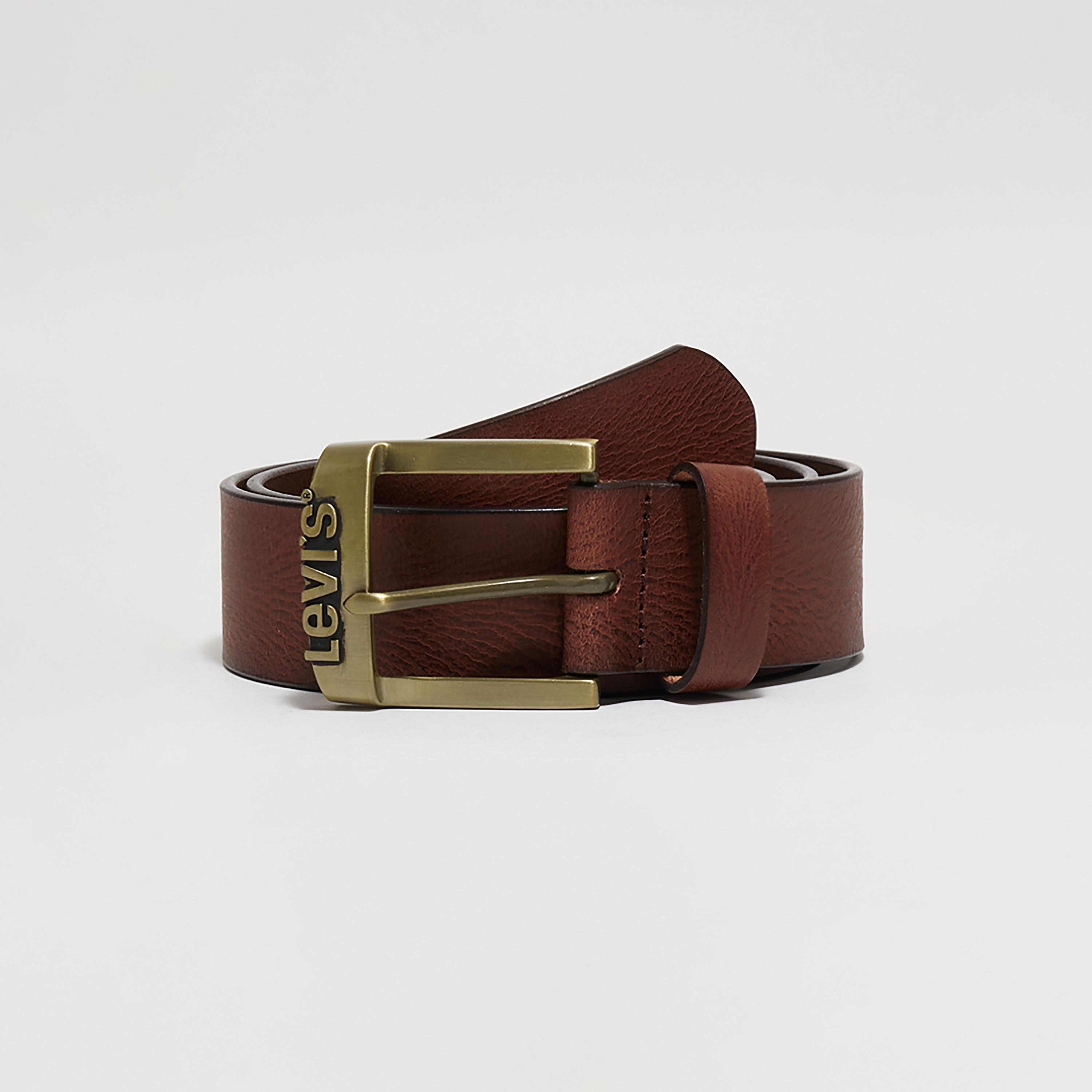 Levi's Men's Brown Textured Belt-men-beltsandwallets-belts-image-2