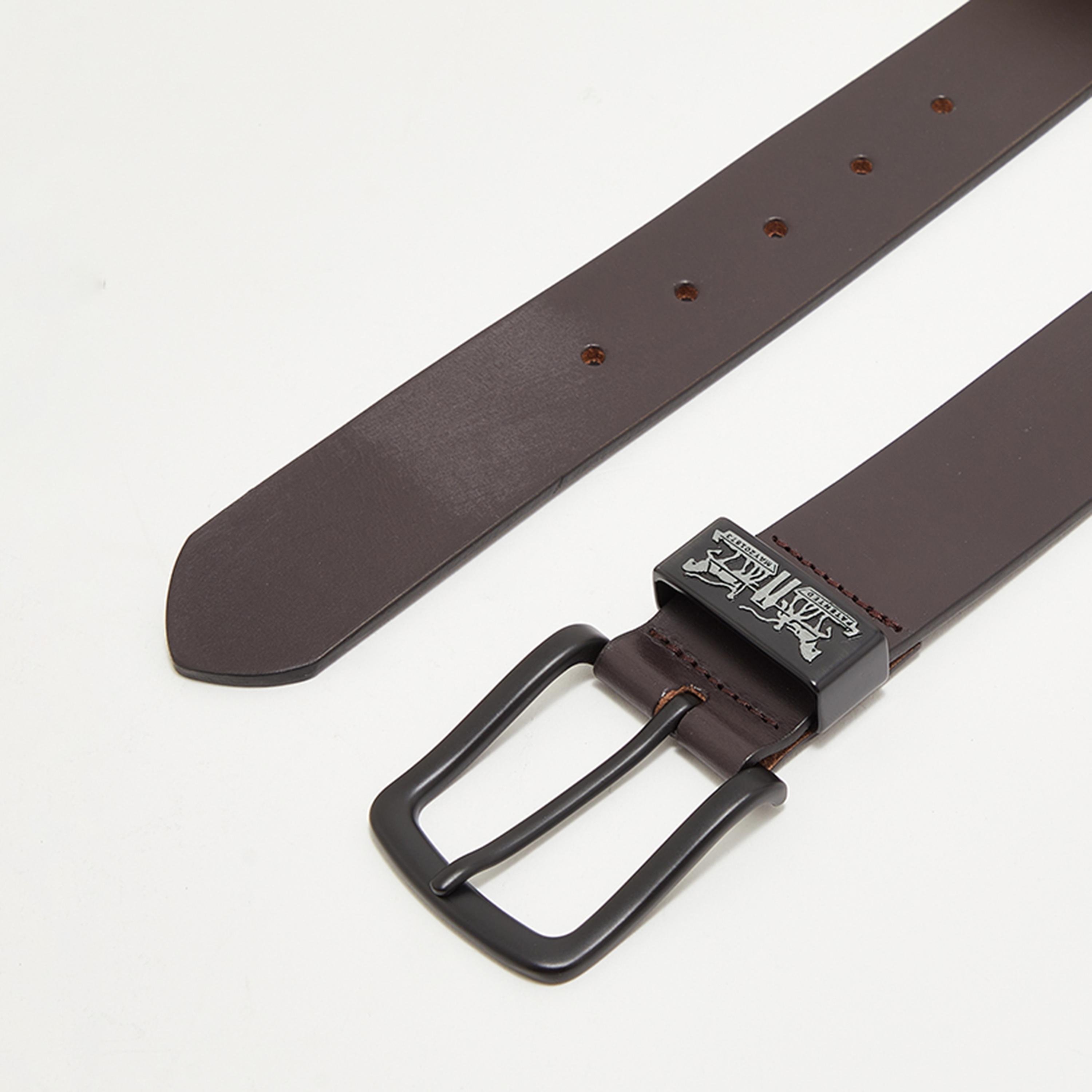 Levi's Men's Brown Plain Belt-men-beltsandwallets-belts-image-2