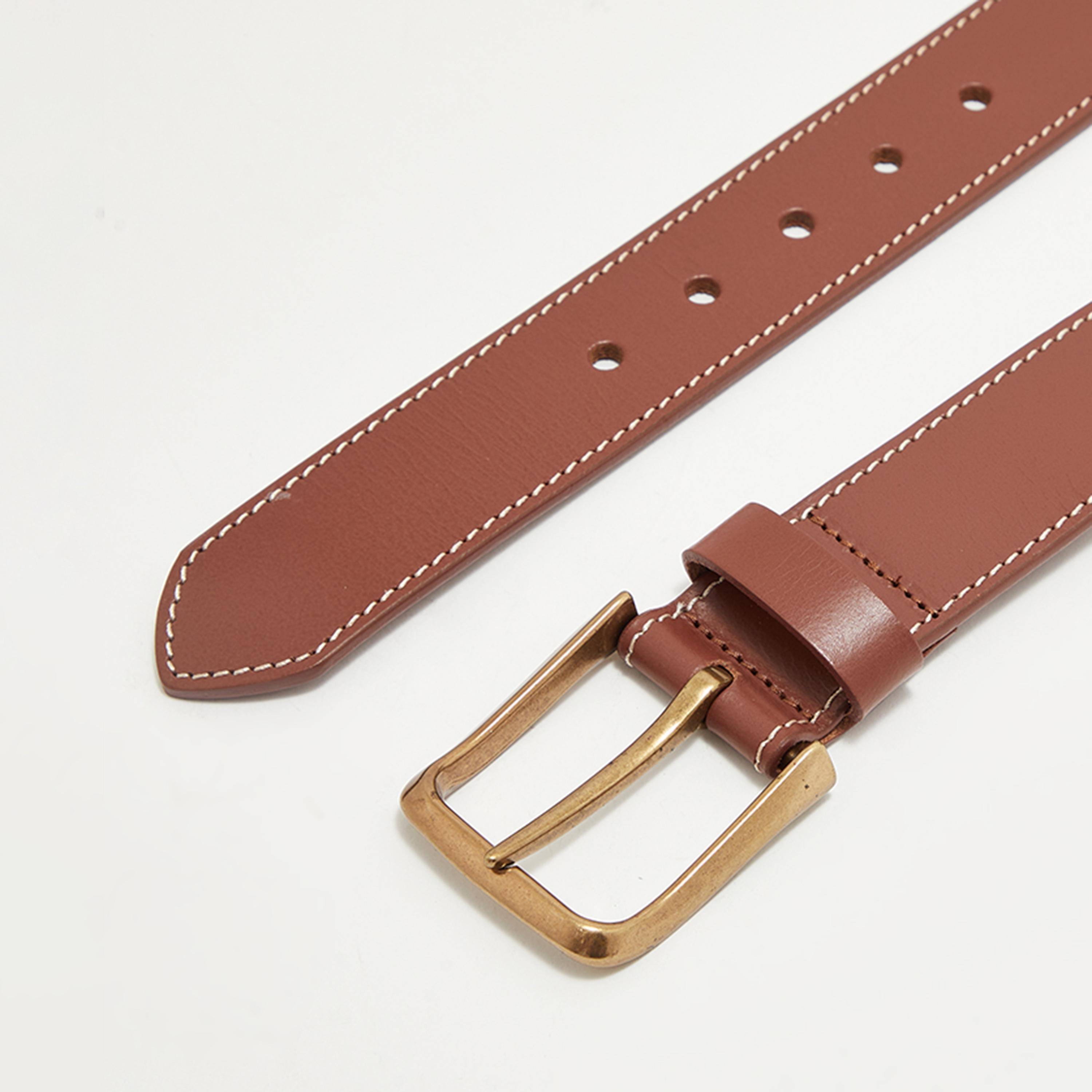 حزام رجالي بني عادي من ليفايز-men-beltsandwallets-belts-image-2