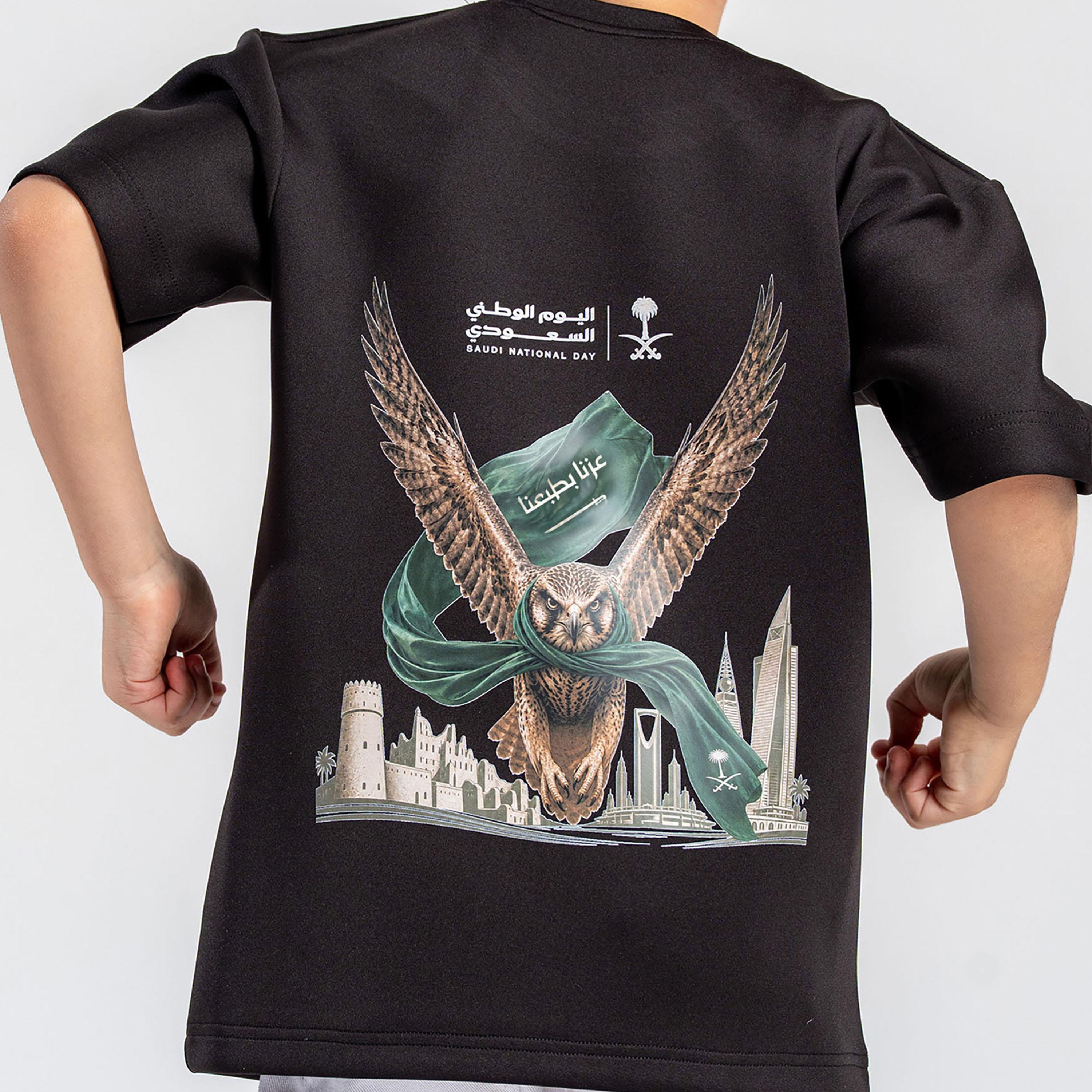 Sanefn National Day Graphic Short Sleeves Crew Neck T-Shirt-boys-clothing-tshirtsandpolos-image-4