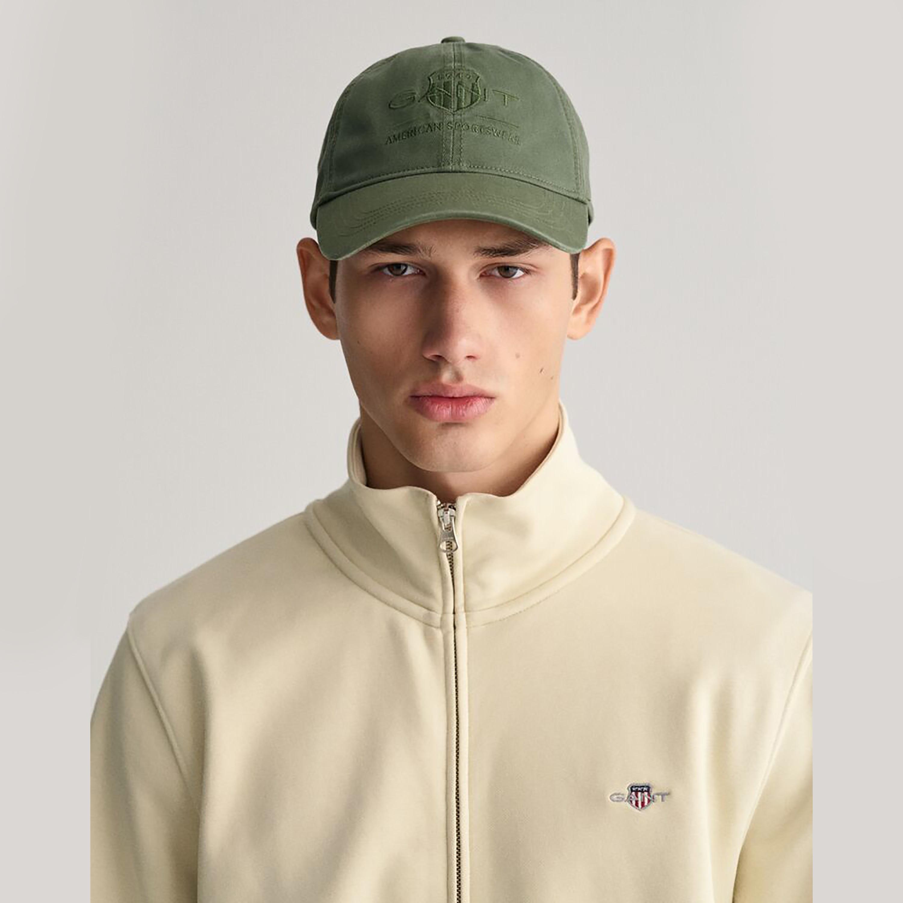 Gant Embroidered Shield Logo Baseball Cotton Cap | 9900117-GAN-men-caps-image-12