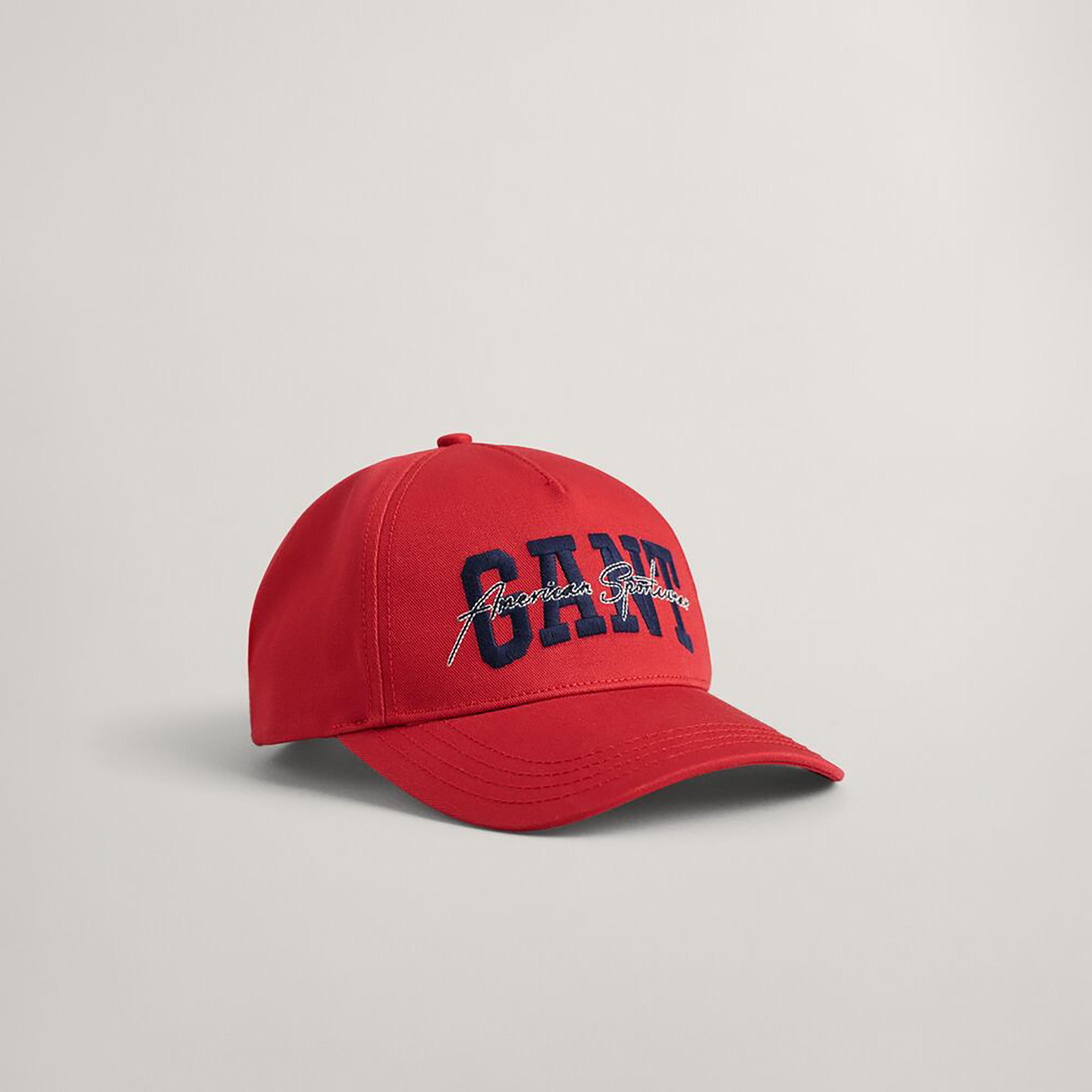 قبعة بيسبول قطنية بشعار غانت | 9900224-غان-men-caps-image-4