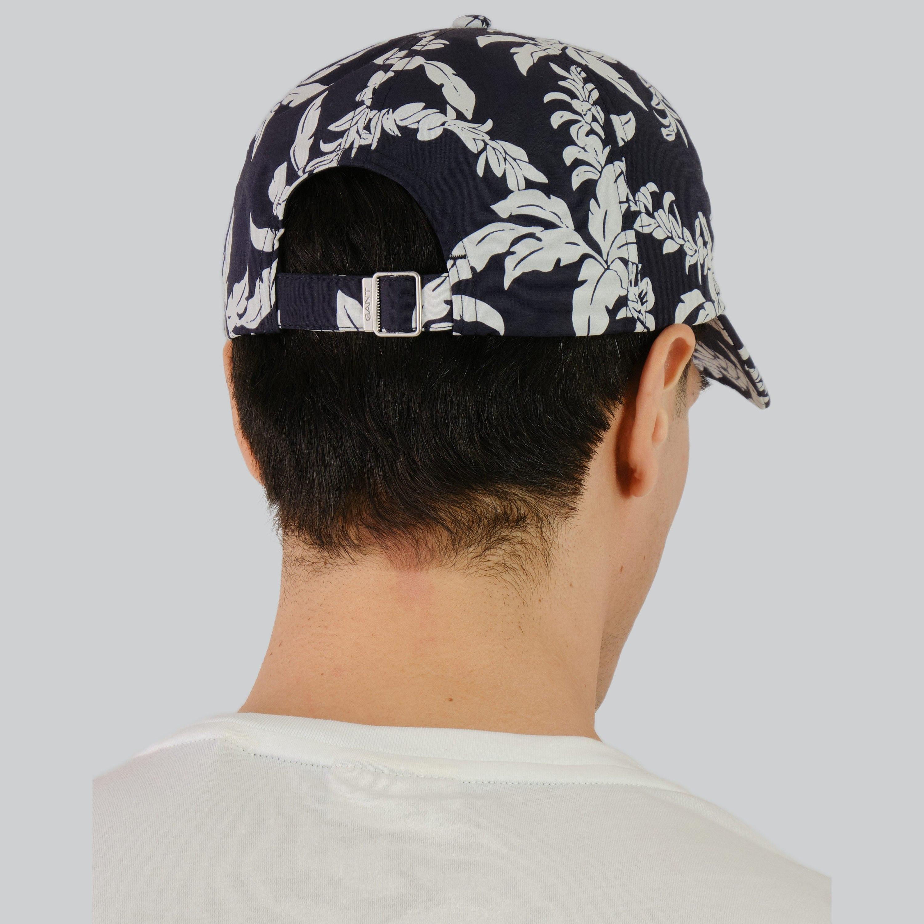 Gant Floral Print Baseball Cotton Cap | 9900231-GAN-men-caps-image-4