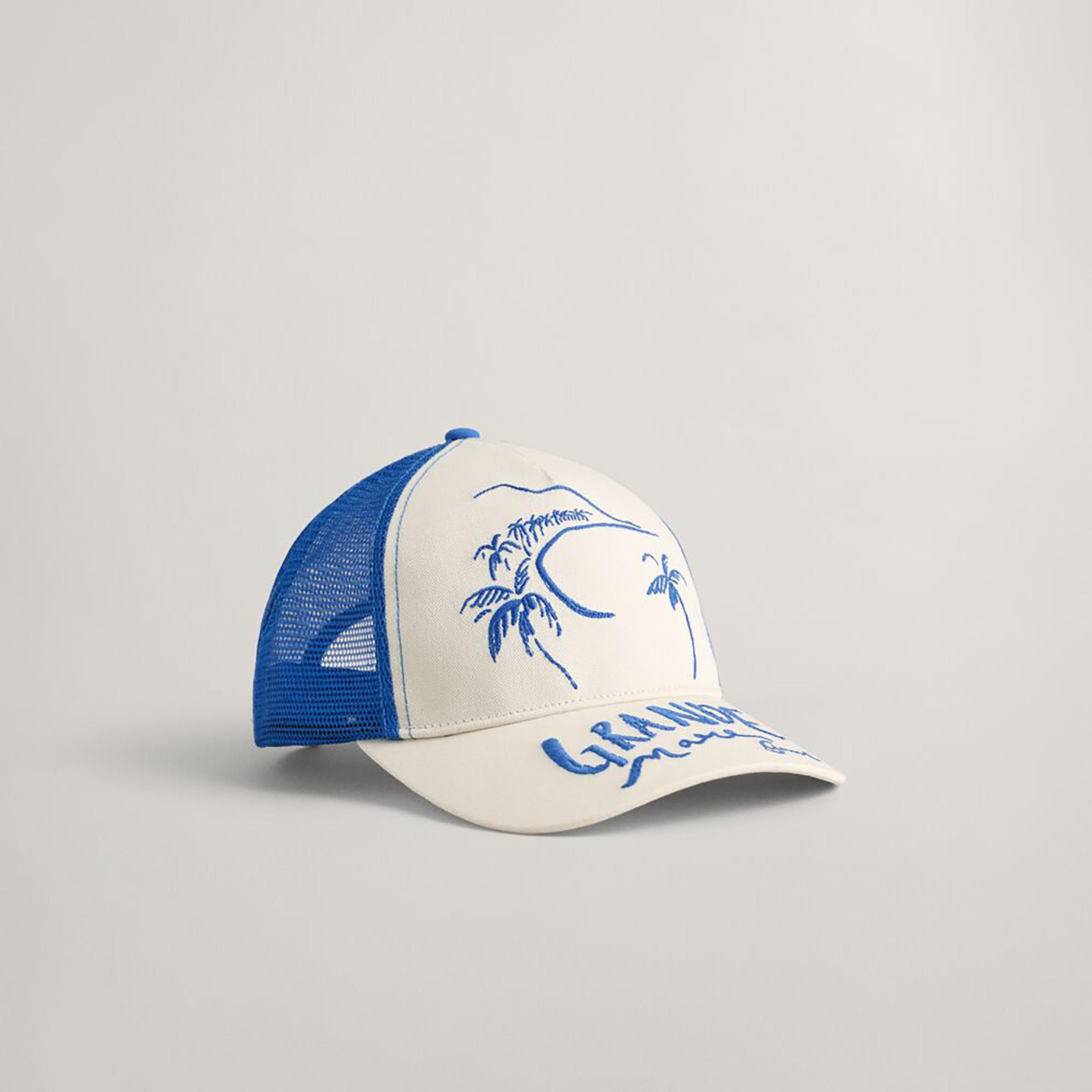 Gant Text Embroidered Baseball Cotton Cap | 9900245-GAN-men-caps-image-1