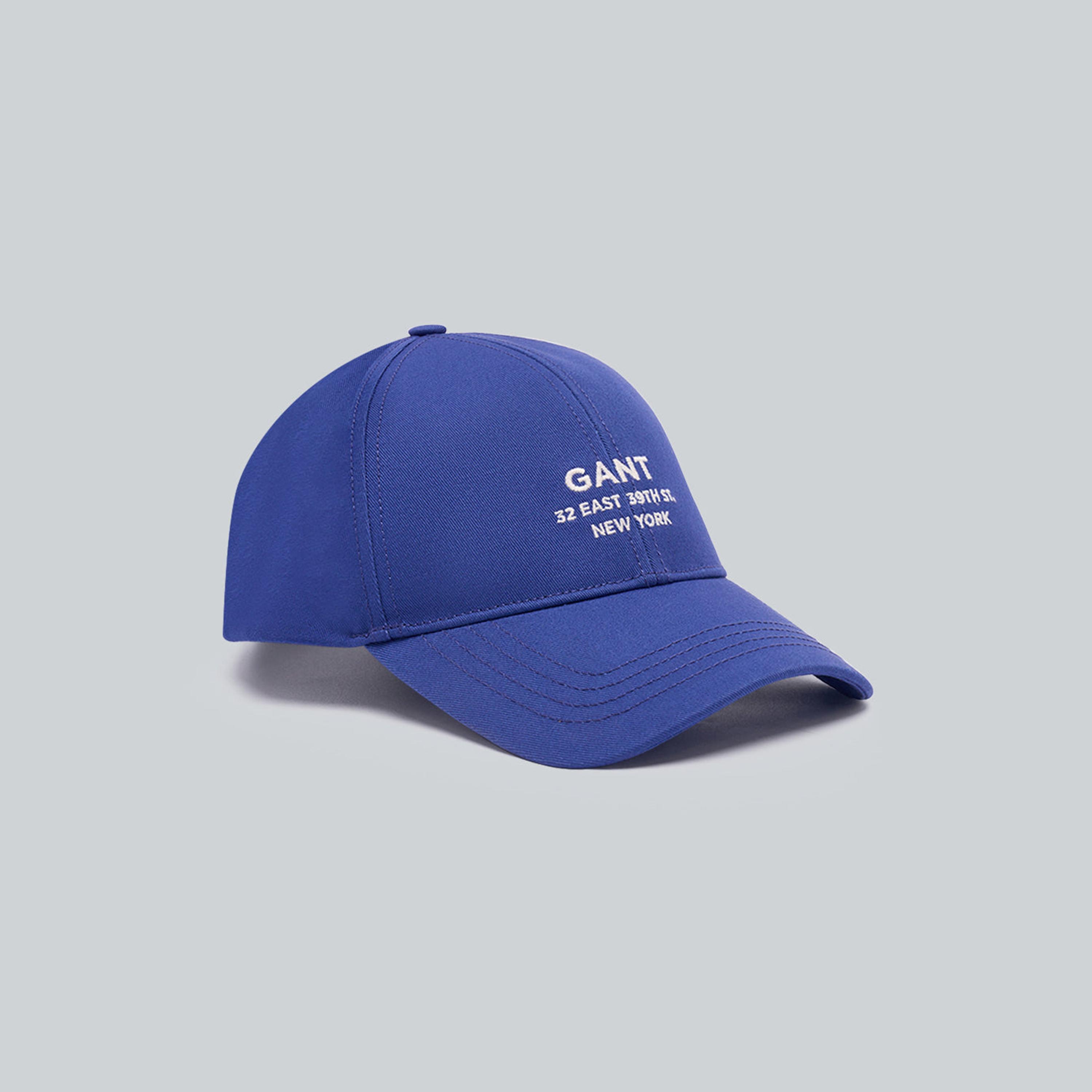 كاب بيسبول رجالي من القطن بطبعة اسم العلامة التجارية من غانت | 9900266-men-caps-image-2