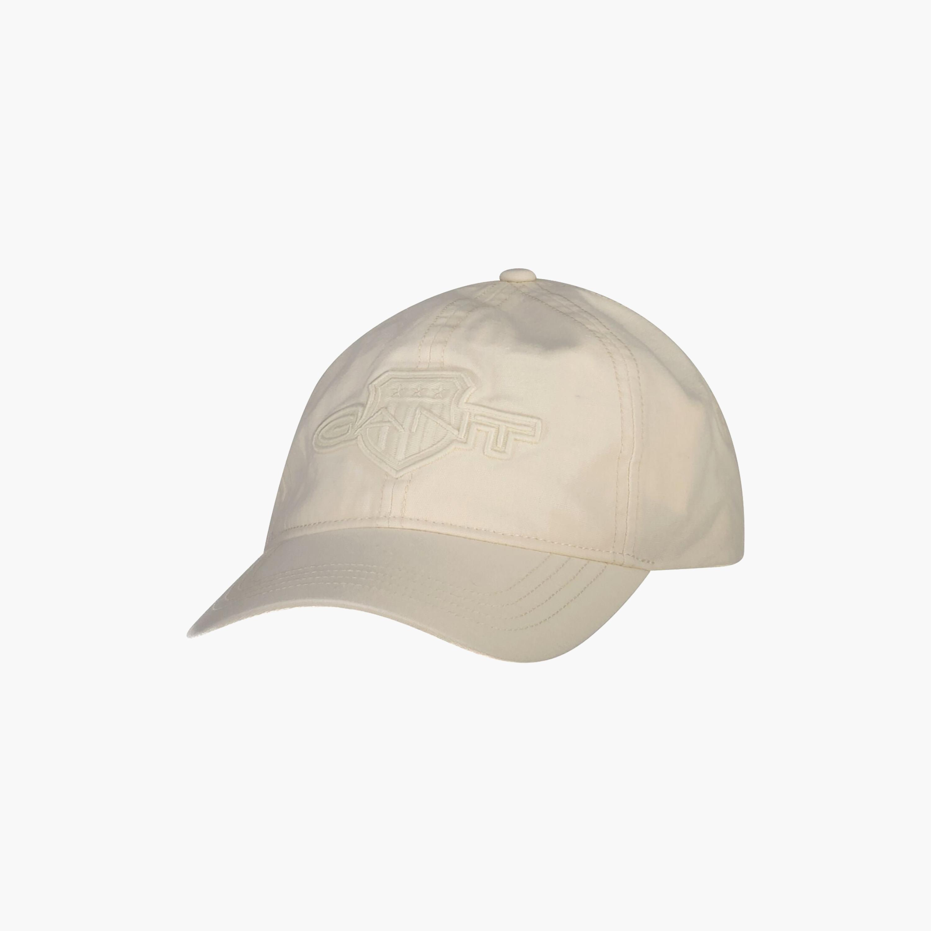 Gant Embroidered Logo Tonal Archive Shield Cotton Men's Baseball Cap-men-caps-image-1
