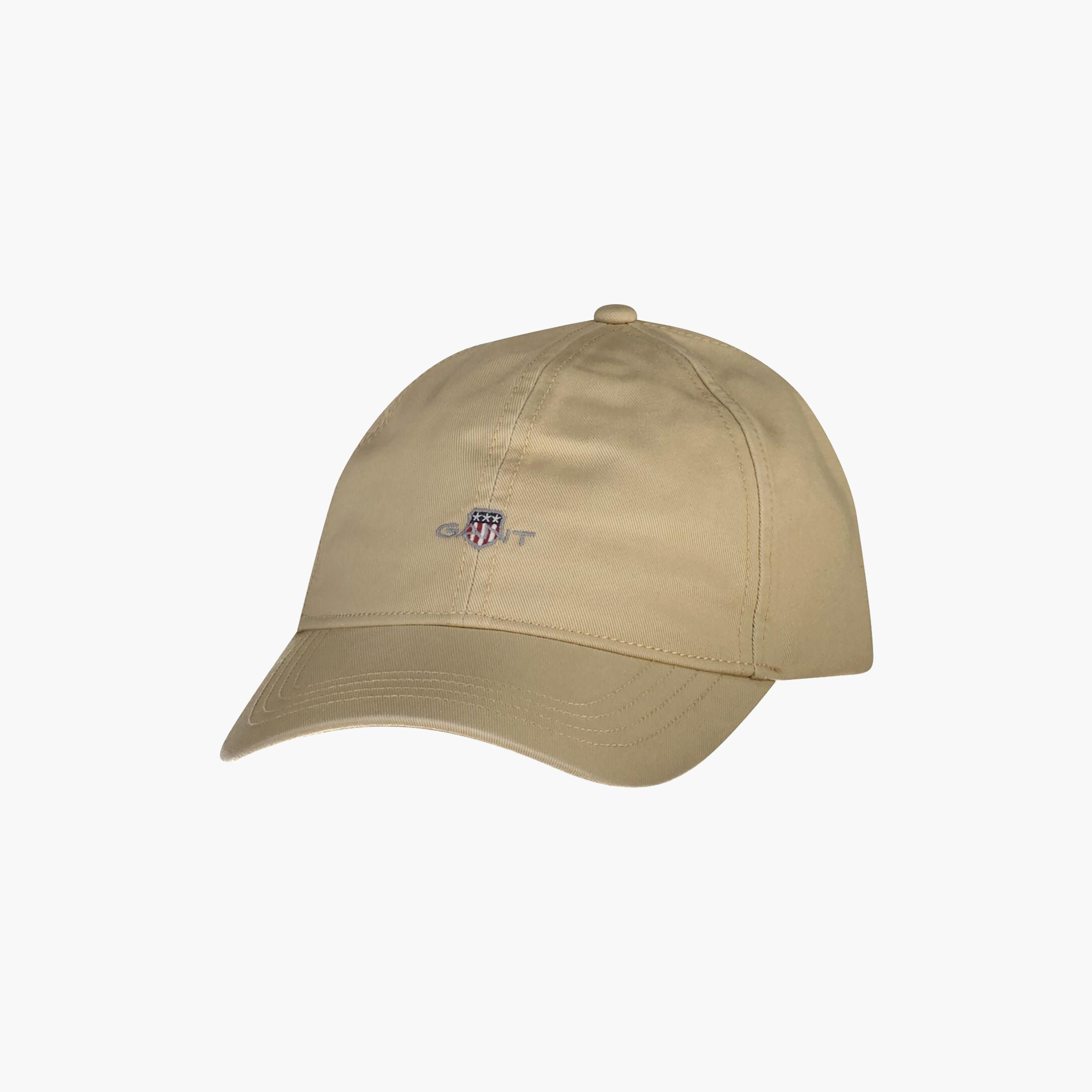 Gant Embroidered Logo Shield Twill Cotton Men's Baseball Cap-men-caps-image-1