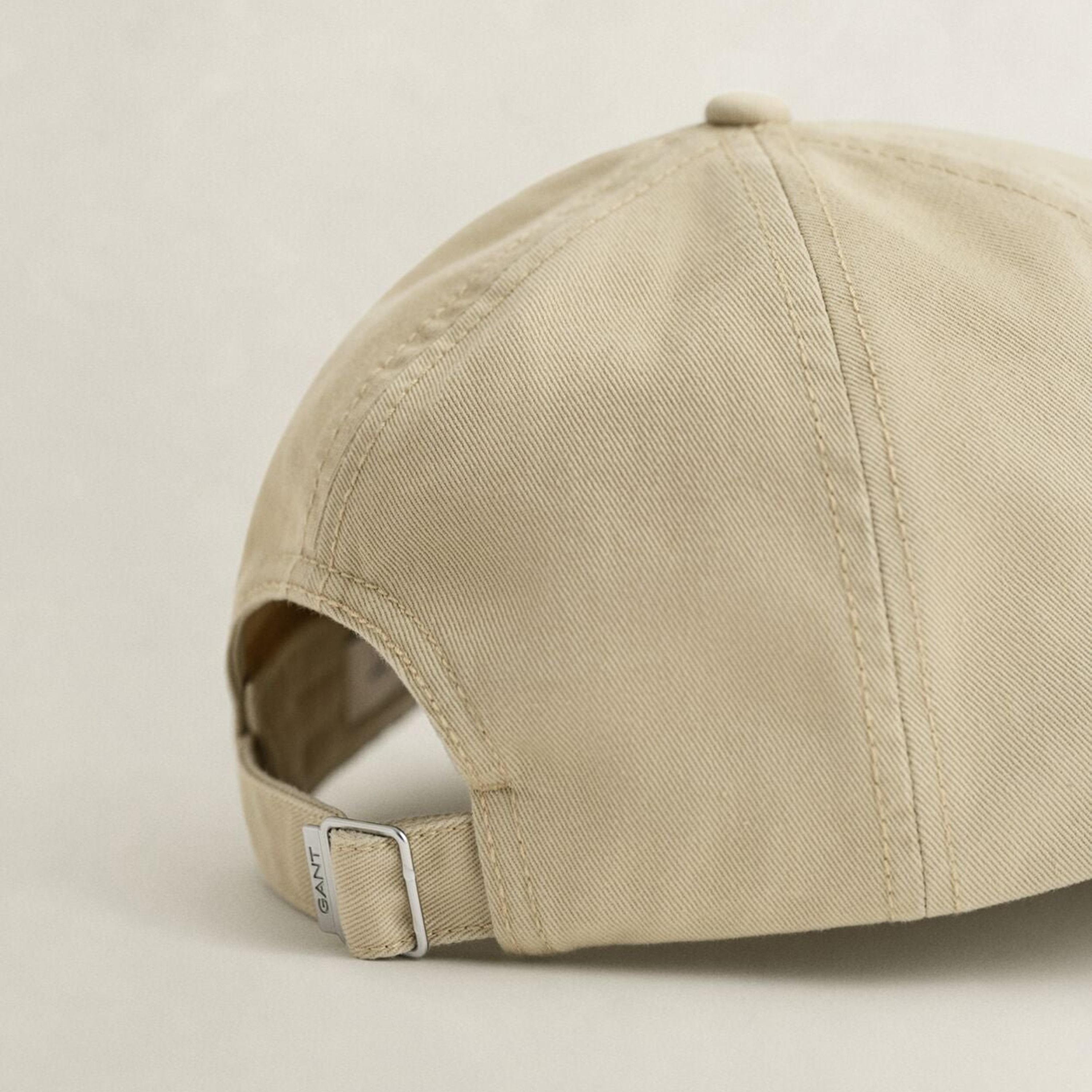 Gant Embroidered Logo Shield Twill Cotton Men's Baseball Cap-men-caps-image-5
