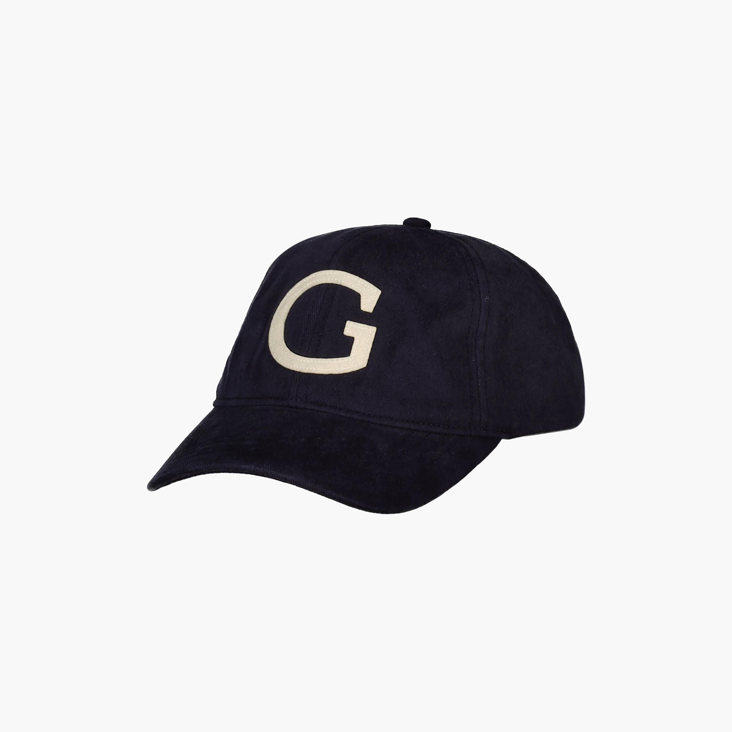 Gant Applique G Badge Cotton Men's Baseball Cap-men-caps-image-1