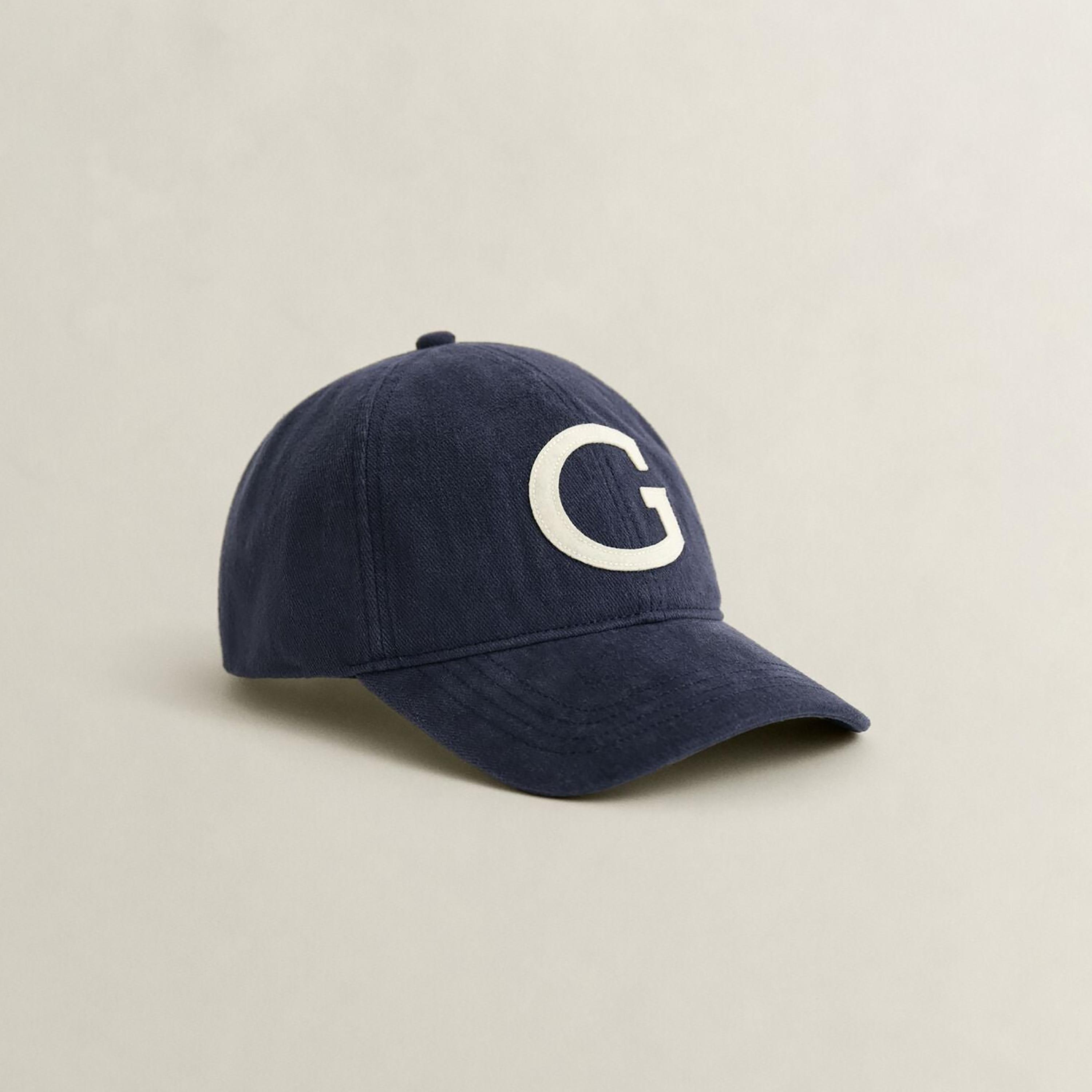 Gant Applique G Badge Cotton Men's Baseball Cap-men-caps-image-4