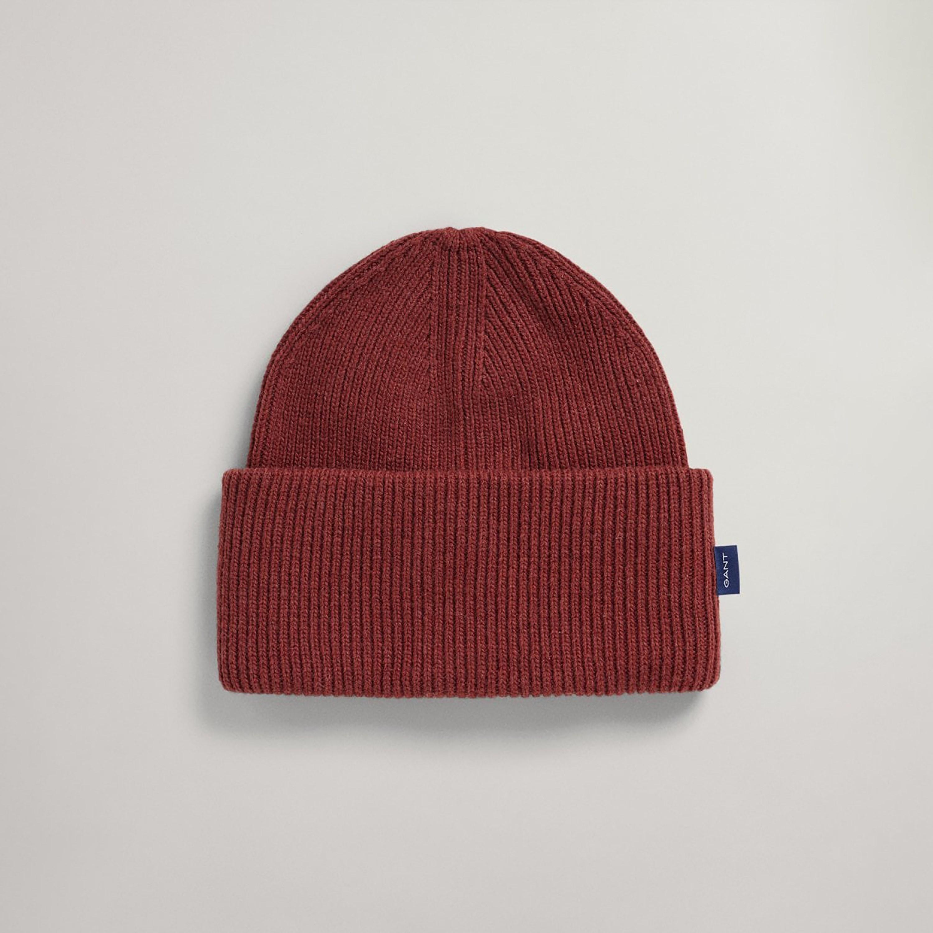 Gant Ribbed Beanie Cotton Hat | 9910131-GAN-men-caps-image-1