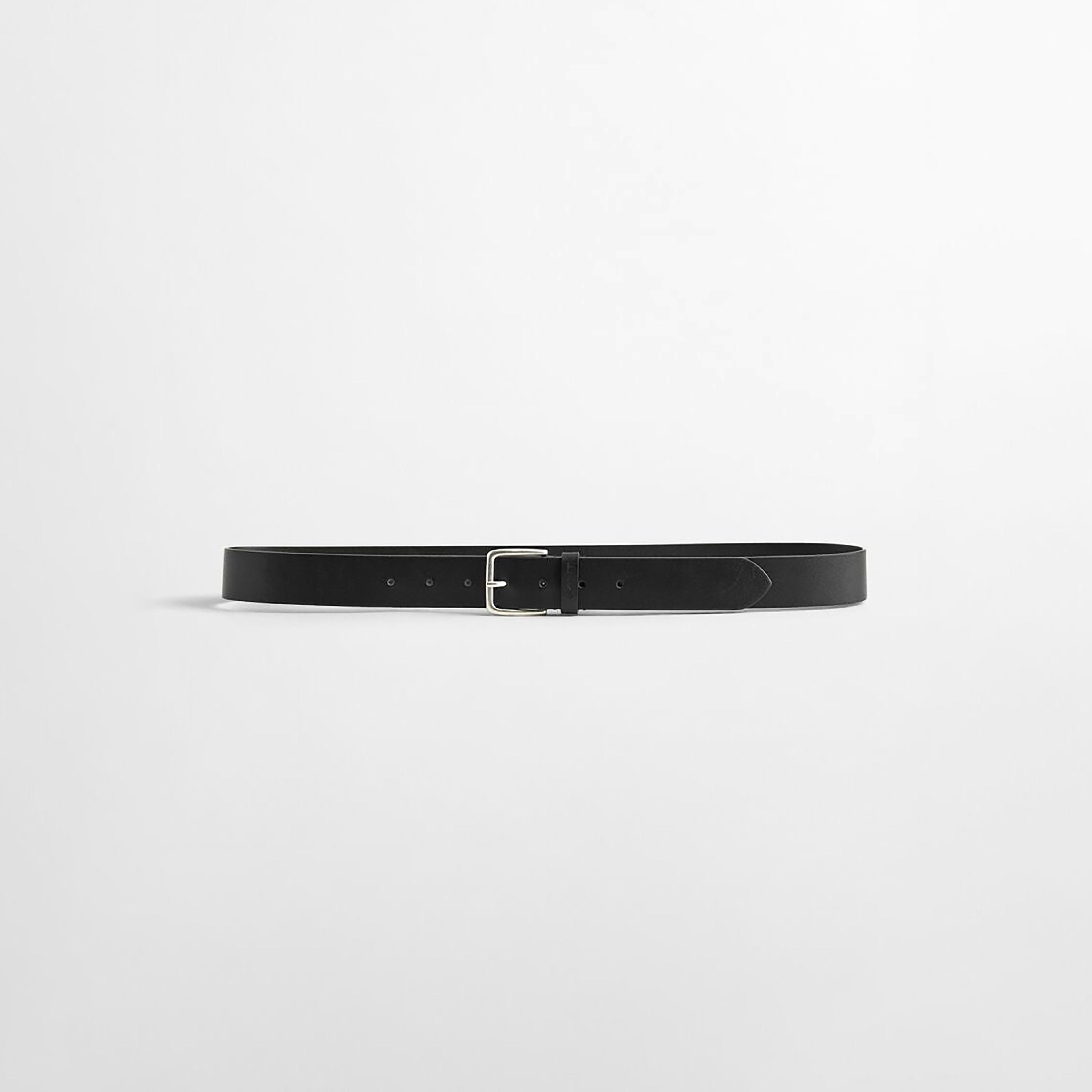 Gant Plain Tang Buckle Men's Leather Belt-men-beltsandwallets-belts-image-1