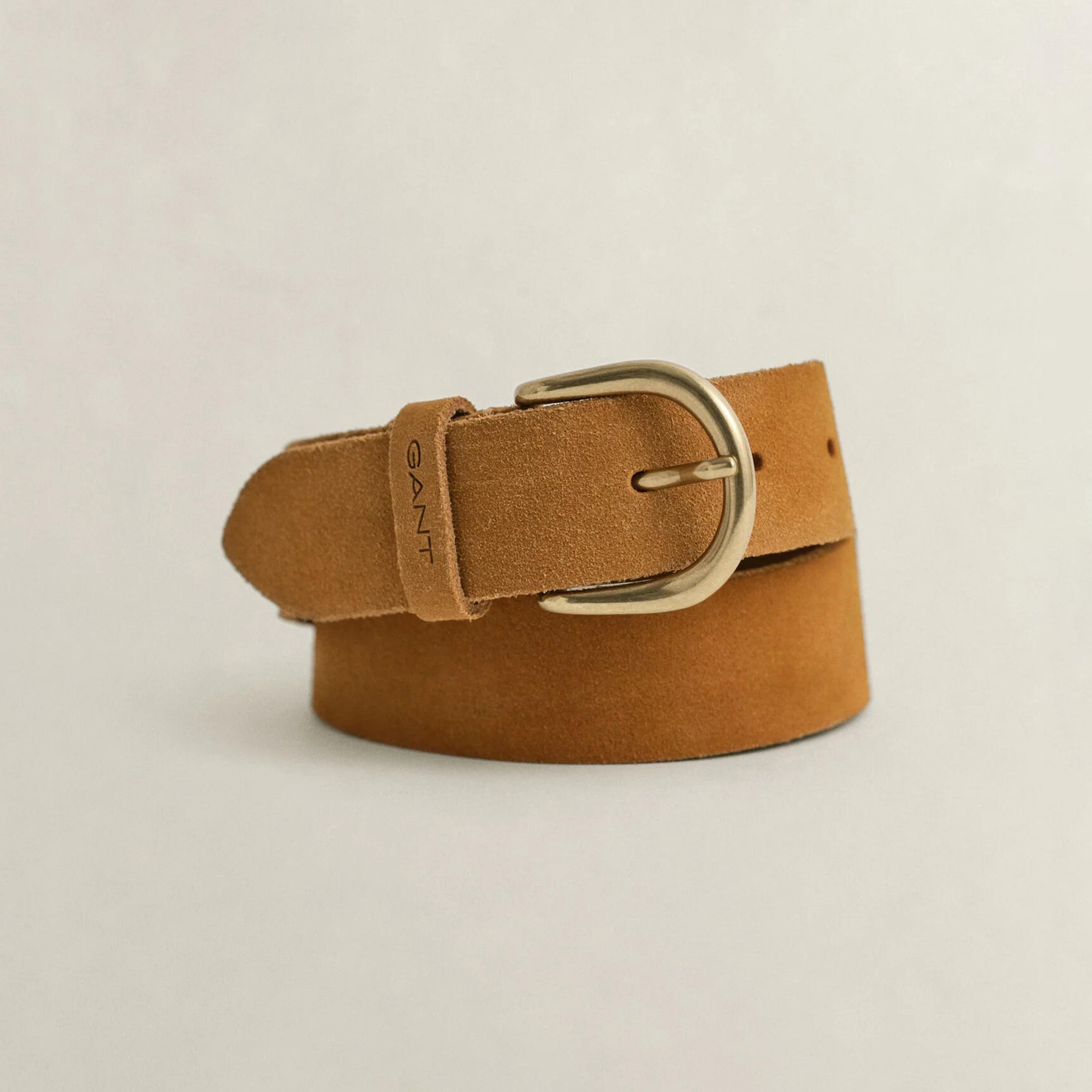 Gant Textured Leather Men's Belt with Pin Buckle-men-beltsandwallets-belts-image-1