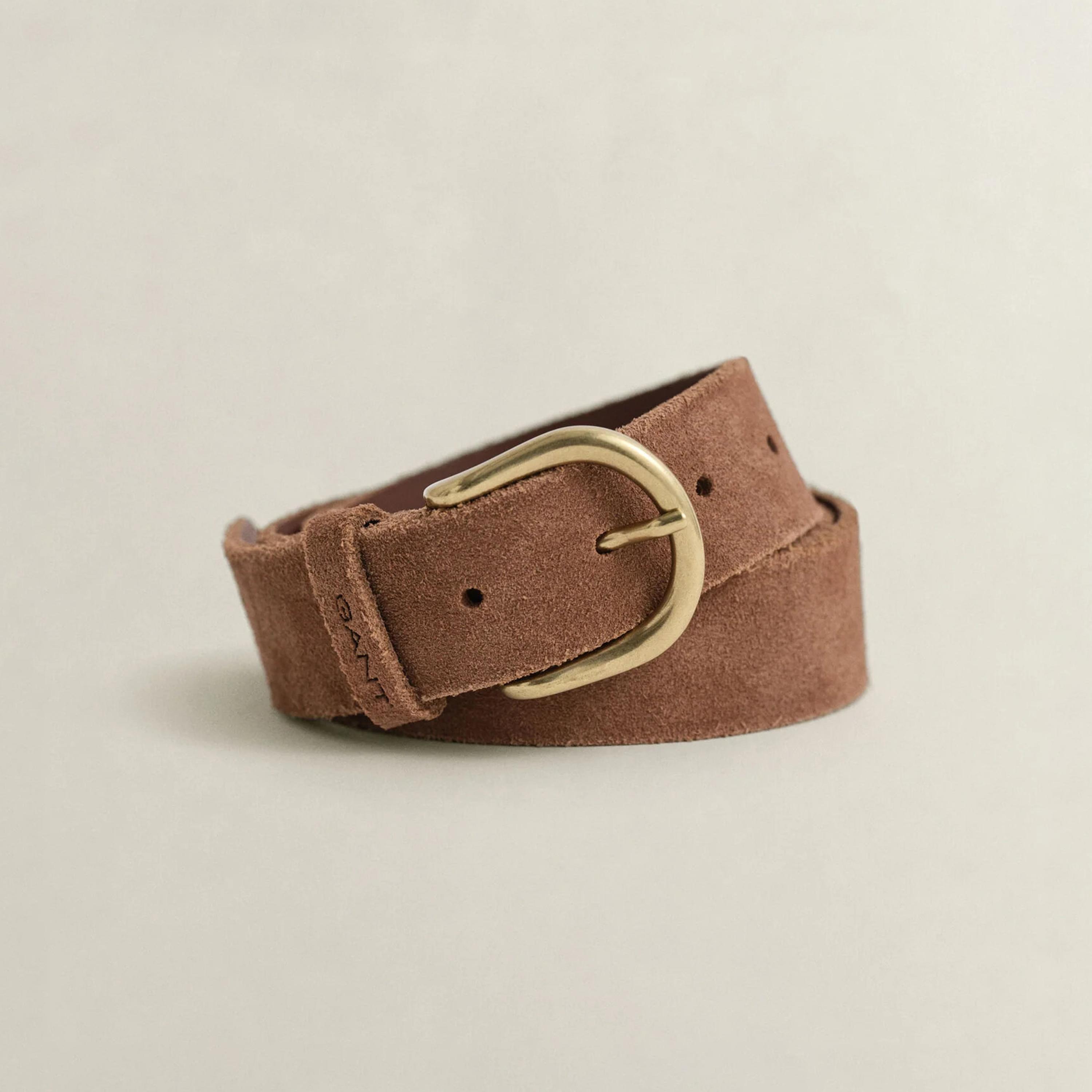 Gant Textured Leather Men's Belt with Pin Buckle-men-beltsandwallets-belts-image-1