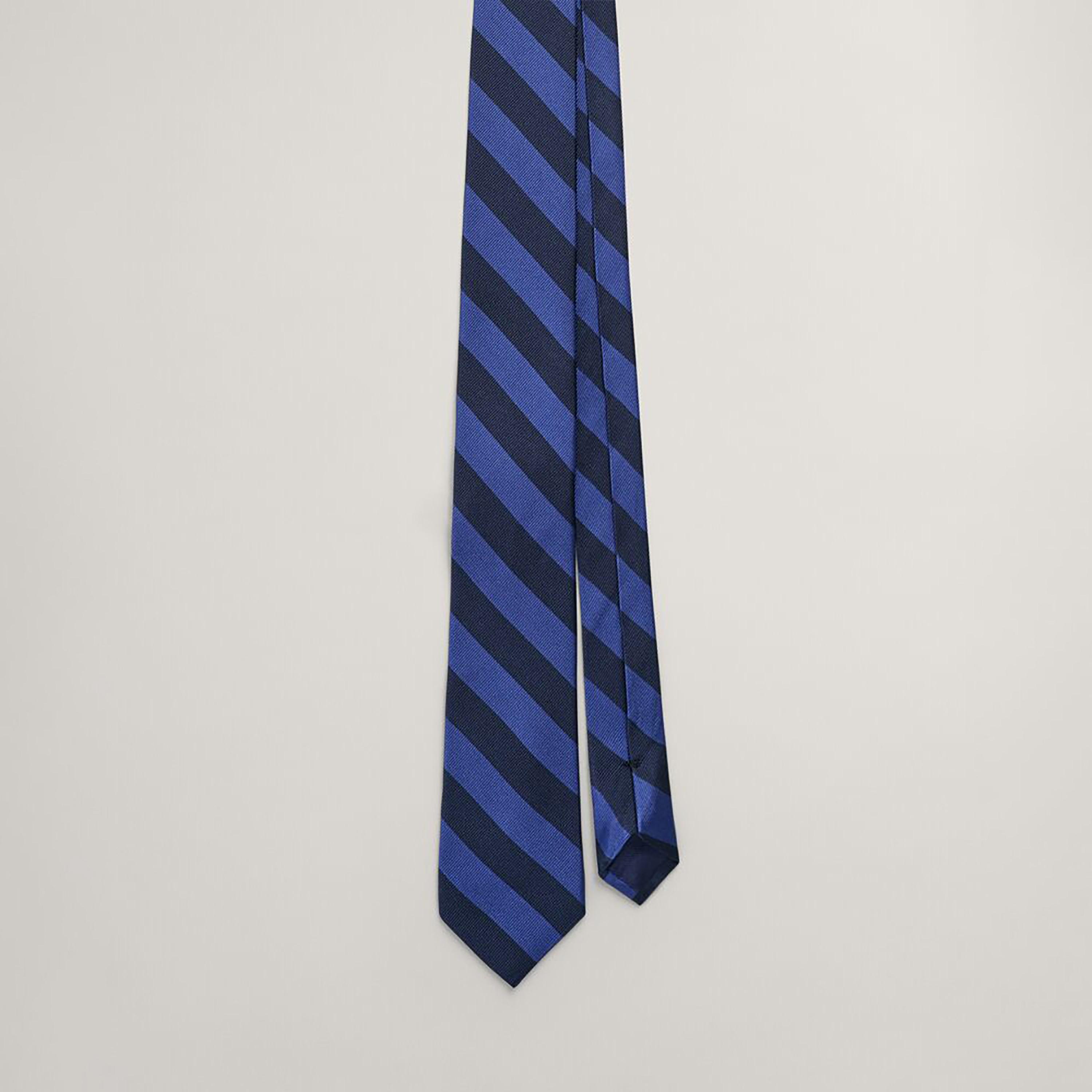 Gant Blue Striped Men's Tie-men-tiesandcufflinks-pocketsquares-image-1