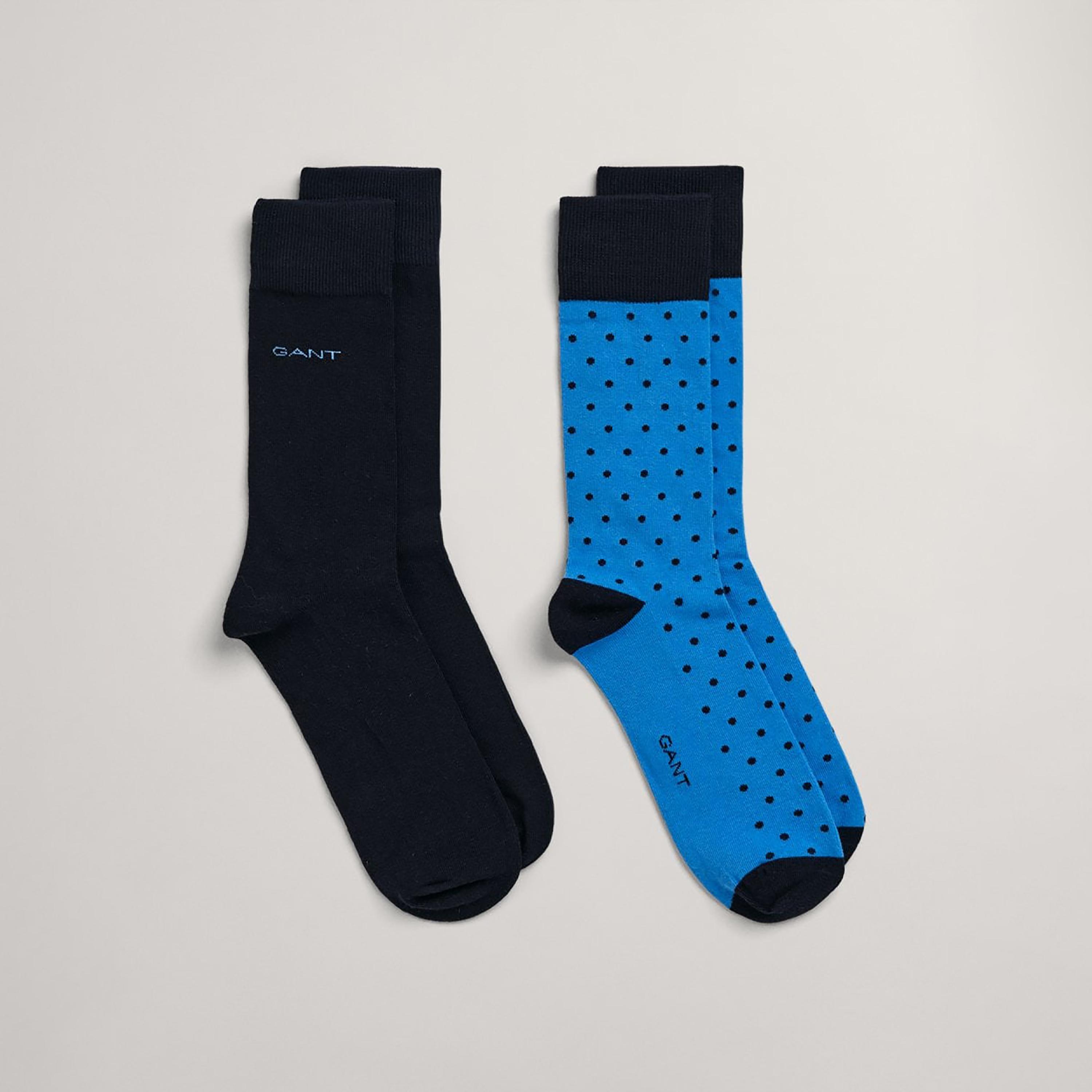 Gant Pack of 2 Patterned Crew Socks-men-socks-image-2