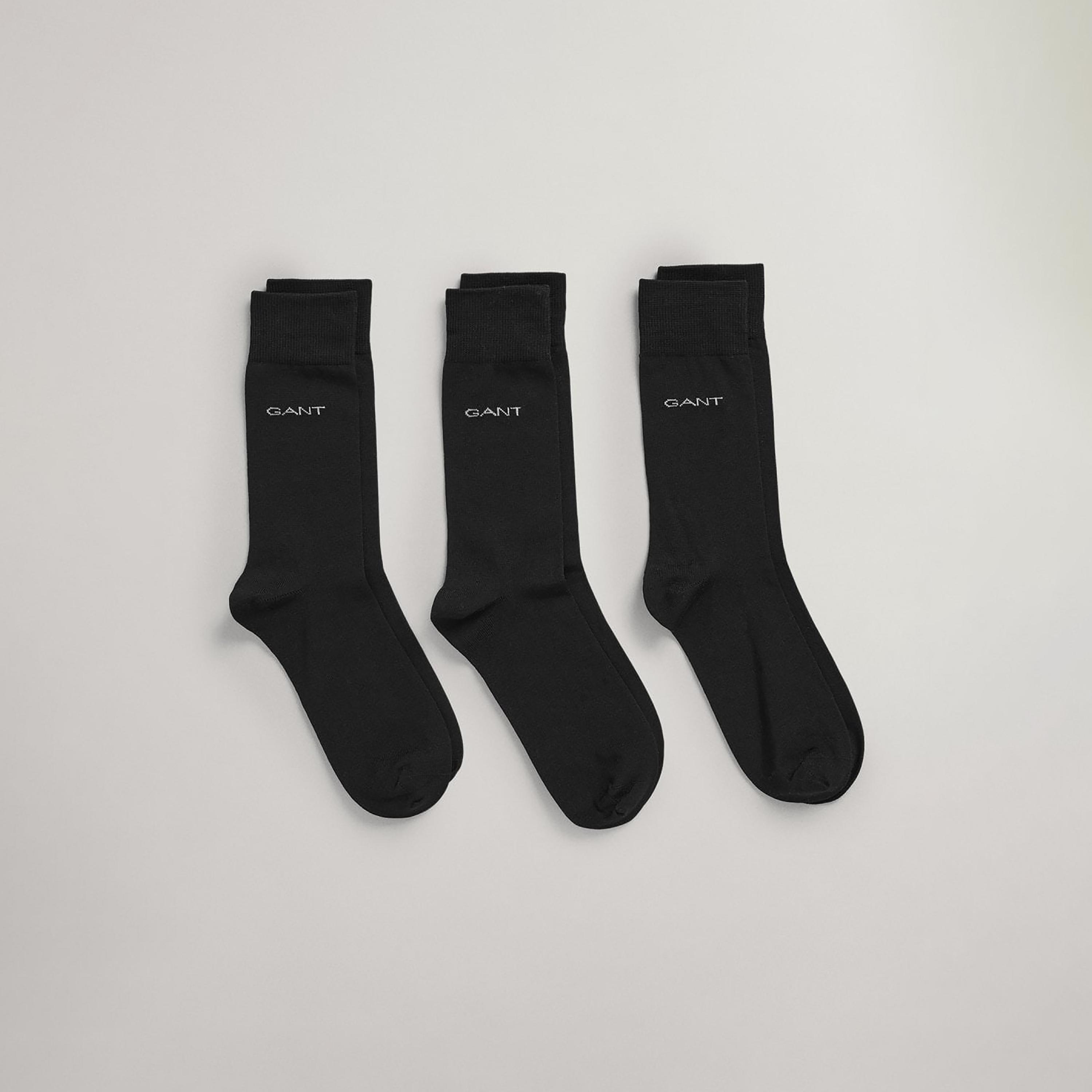 Gant Pack of 3 Logo Detail Crew Socks-men-socks-image-1