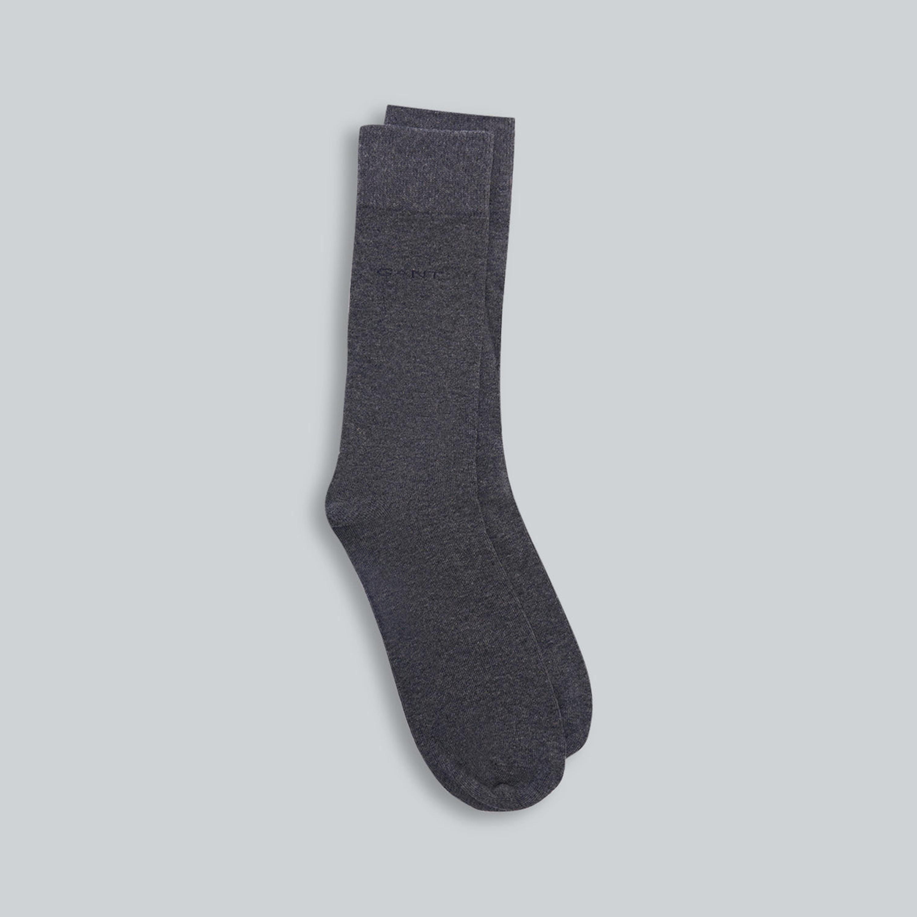 جوارب رجالية 3 قطع سادة من مزيج القطن من جانت | 9960256 .-men-socks-image-4
