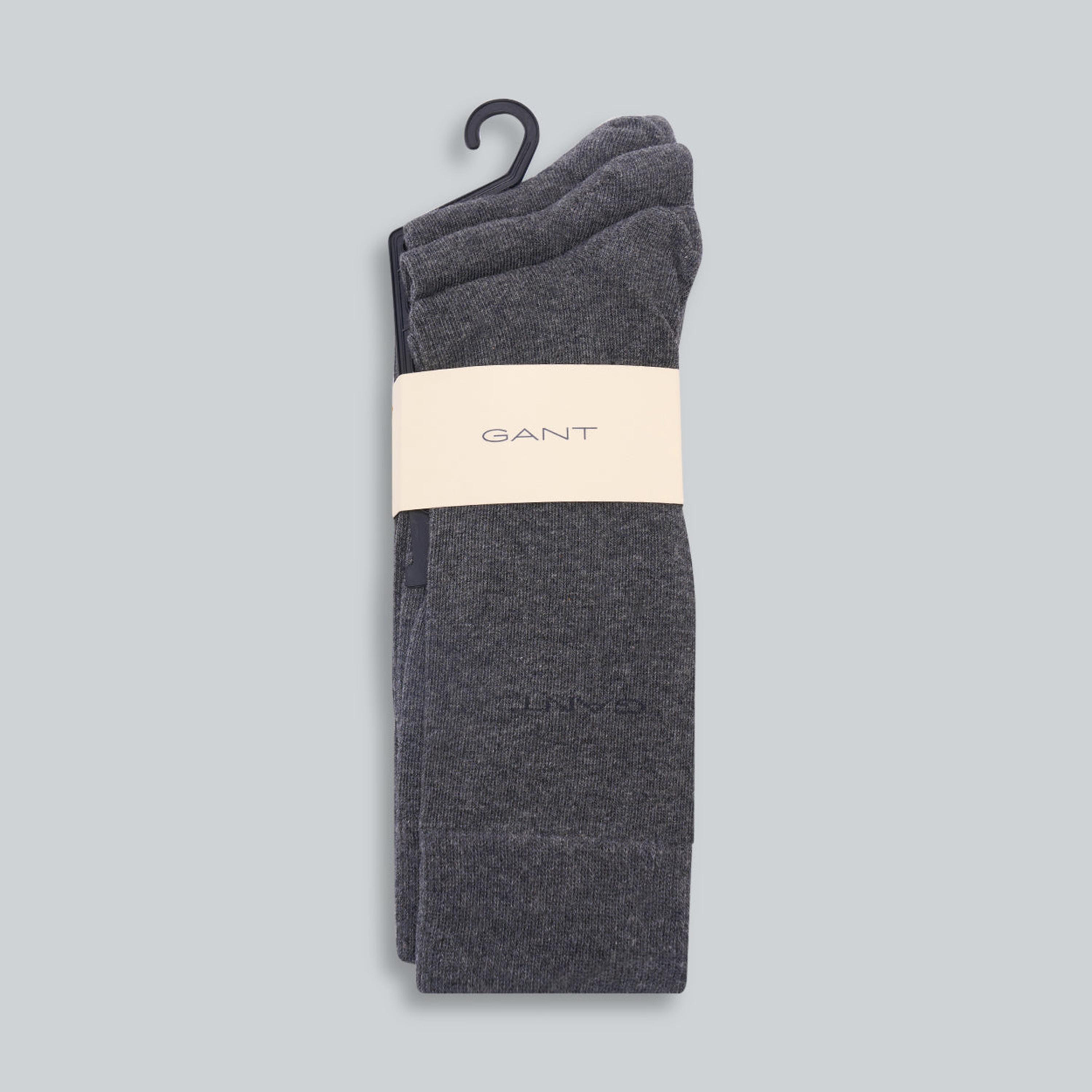جوارب رجالية 3 قطع سادة من مزيج القطن من جانت | 9960256 .-men-socks-image-5