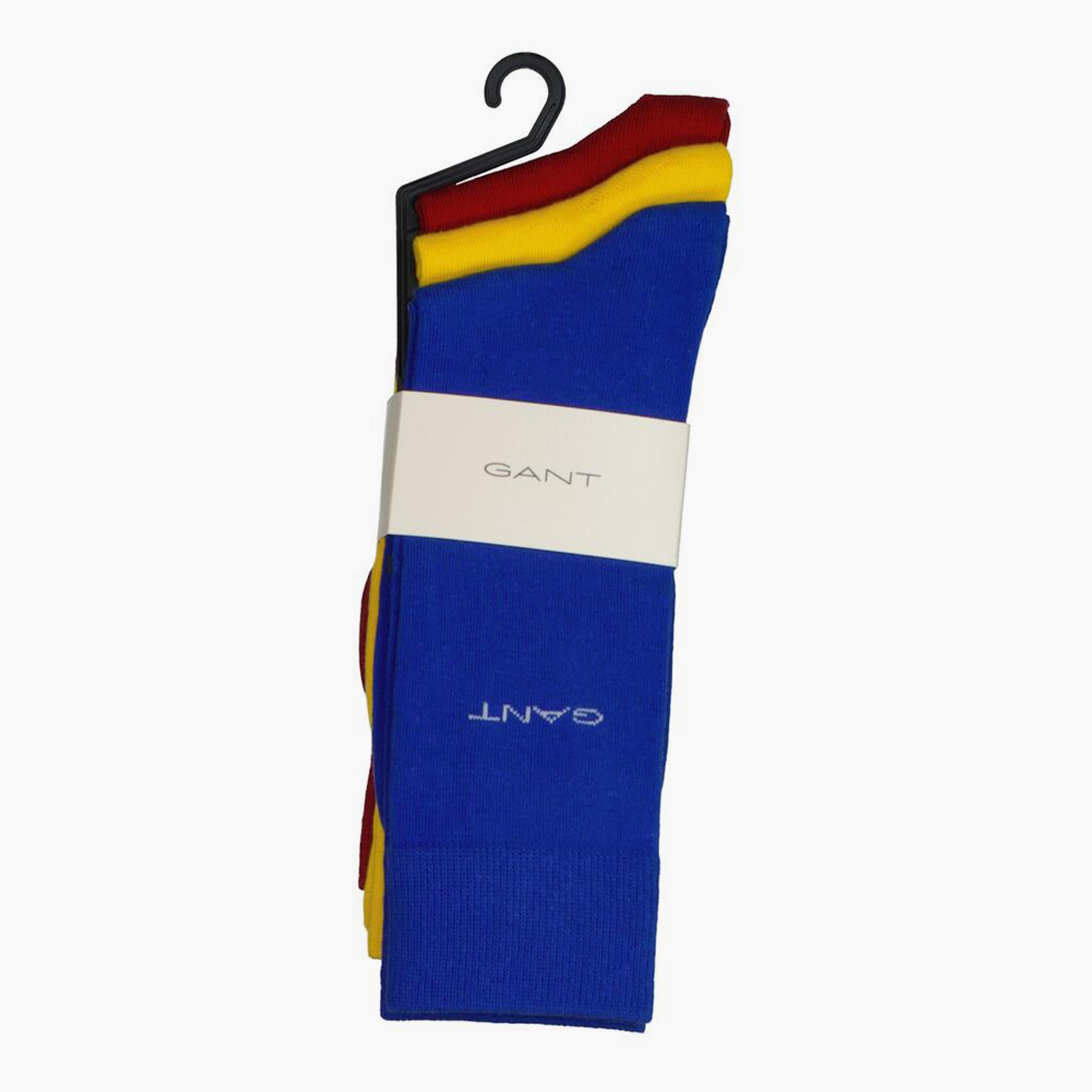 Gant 3-Pack Plain Cotton Blend Men's Socks | 9960256-men-socks-image-2