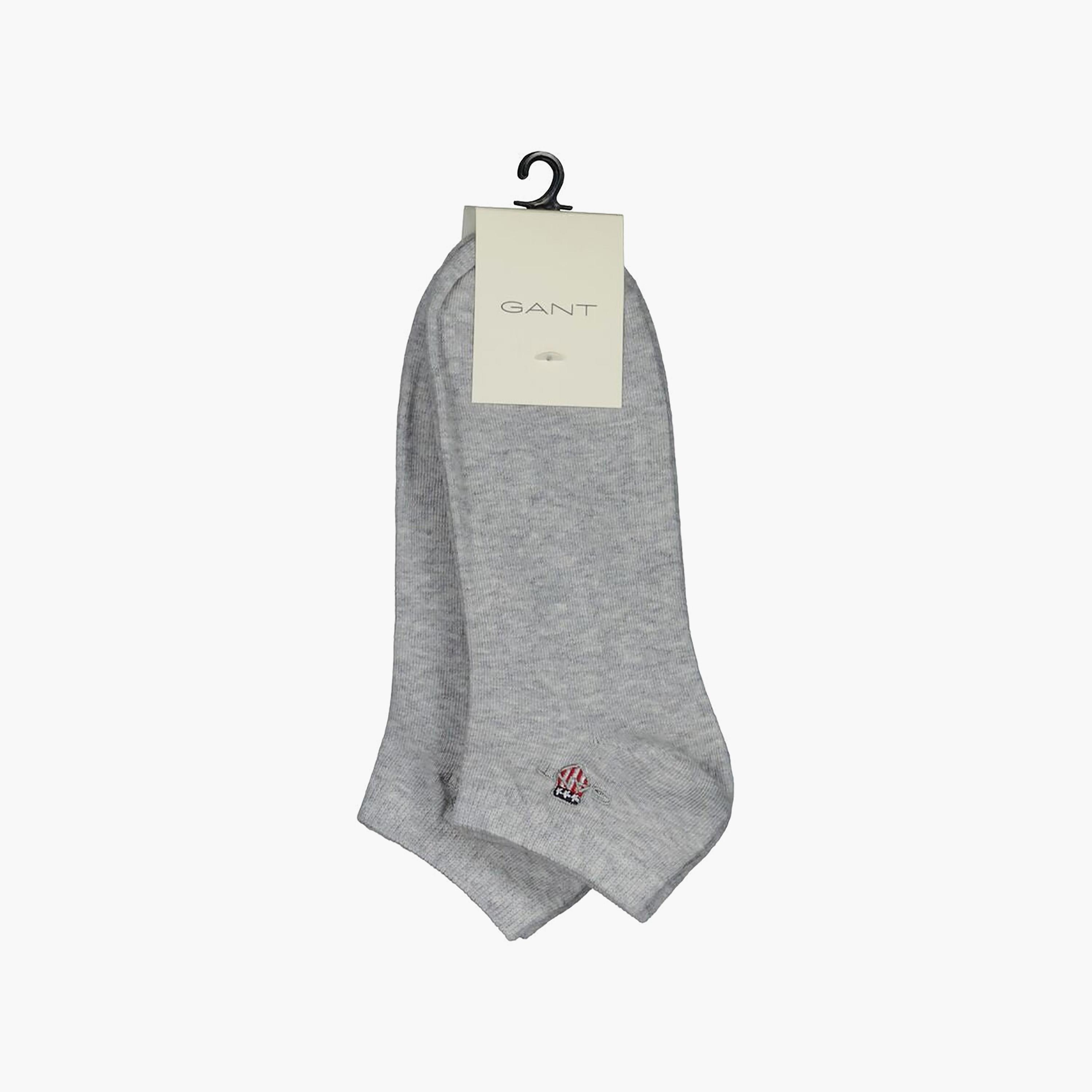 Gant 2-Pack Logo Print Cotton Blend Ankle Length Socks | 9960292-GAN-men-socks-image-5