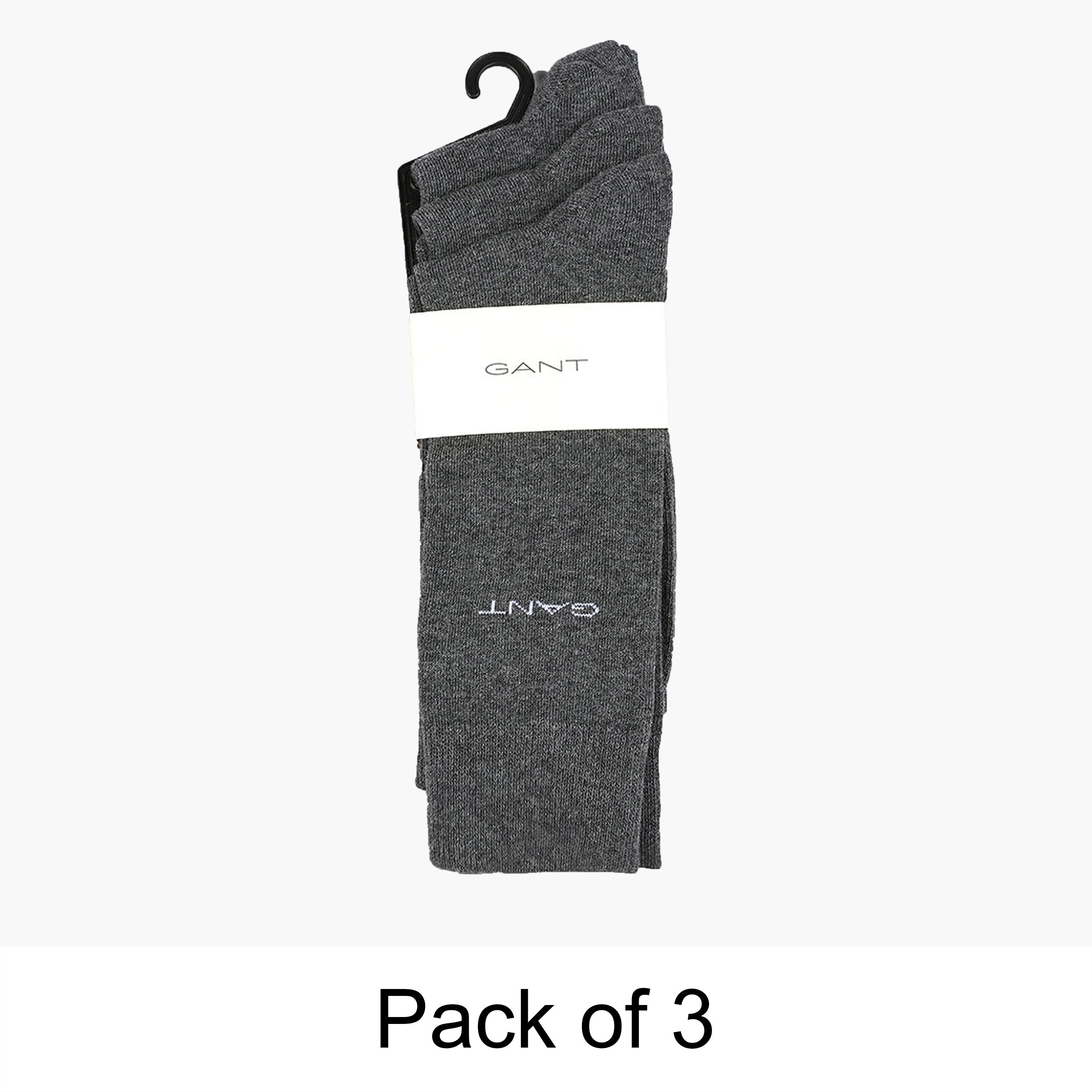 عبوة من ٣ جوارب رجالي قطن ناعم من جانت | 9960352-men-socks-image-3