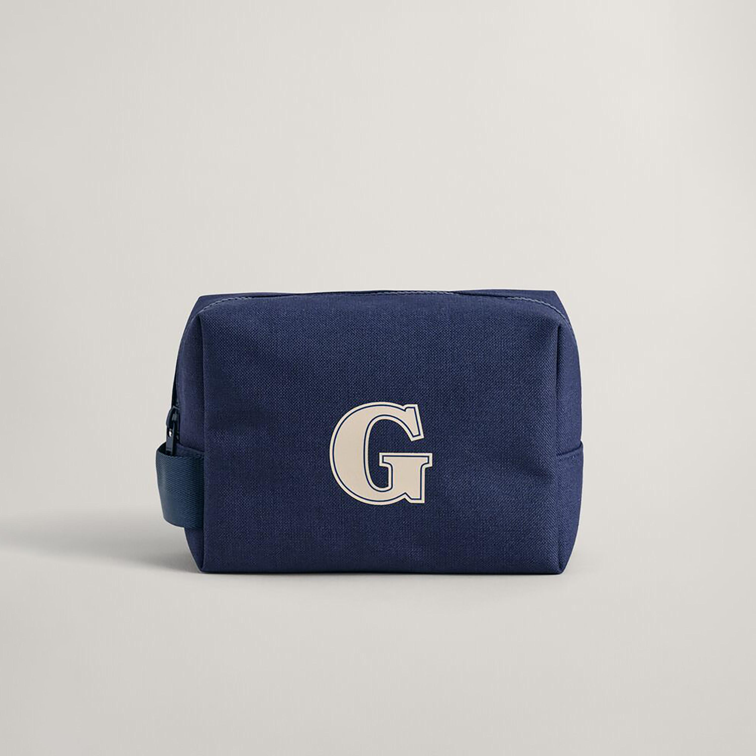 حقيبة أدوات الزينة بشارة G-Text من Gant مع سحاب للإغلاق-men-bags-image-2