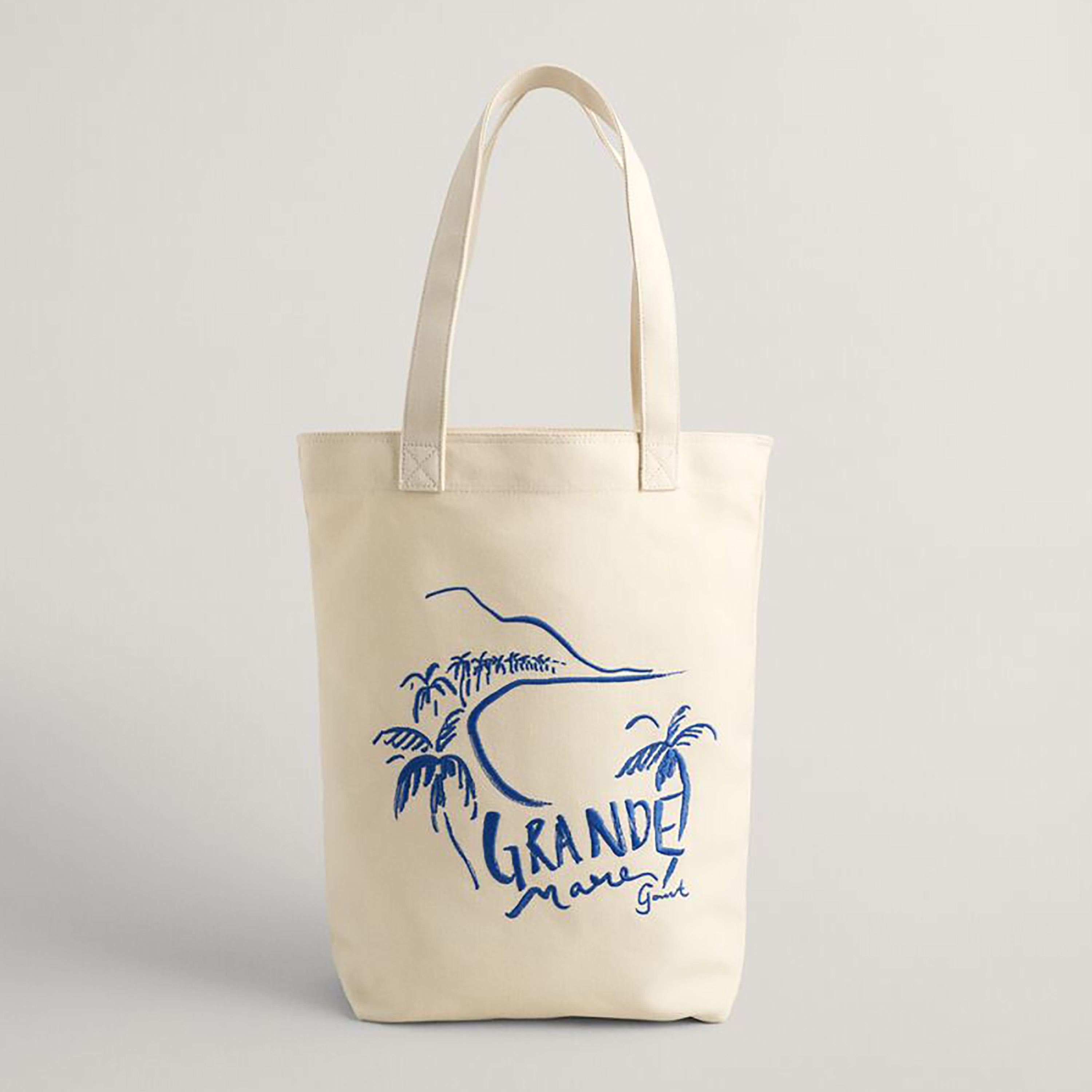 Gant Grand Mare Canvas Double Handles Tote Bag-men-bags-image-1