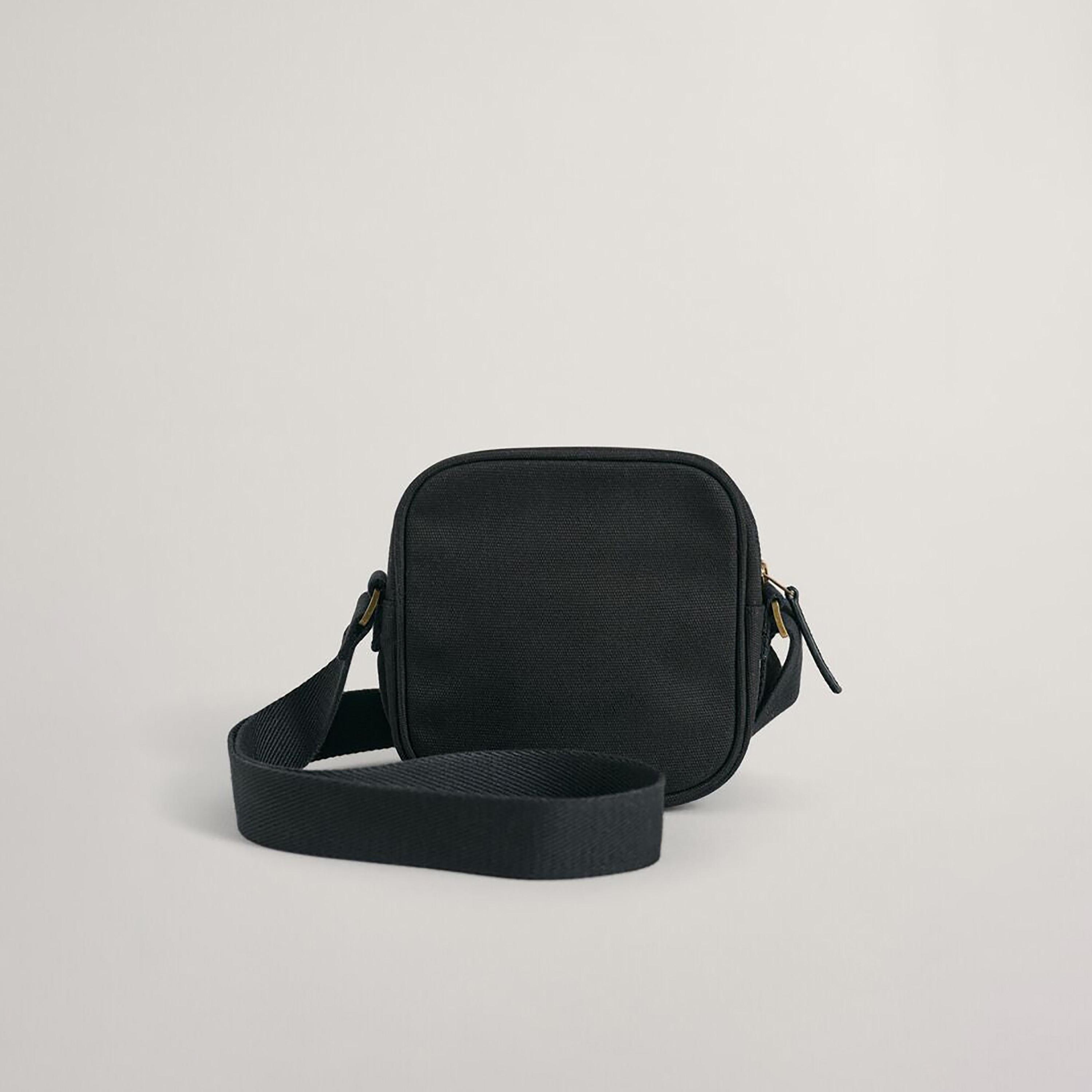 Gant Embroidered Shield Logo Crossbody Bag with Zip Closure-men-bags-image-2