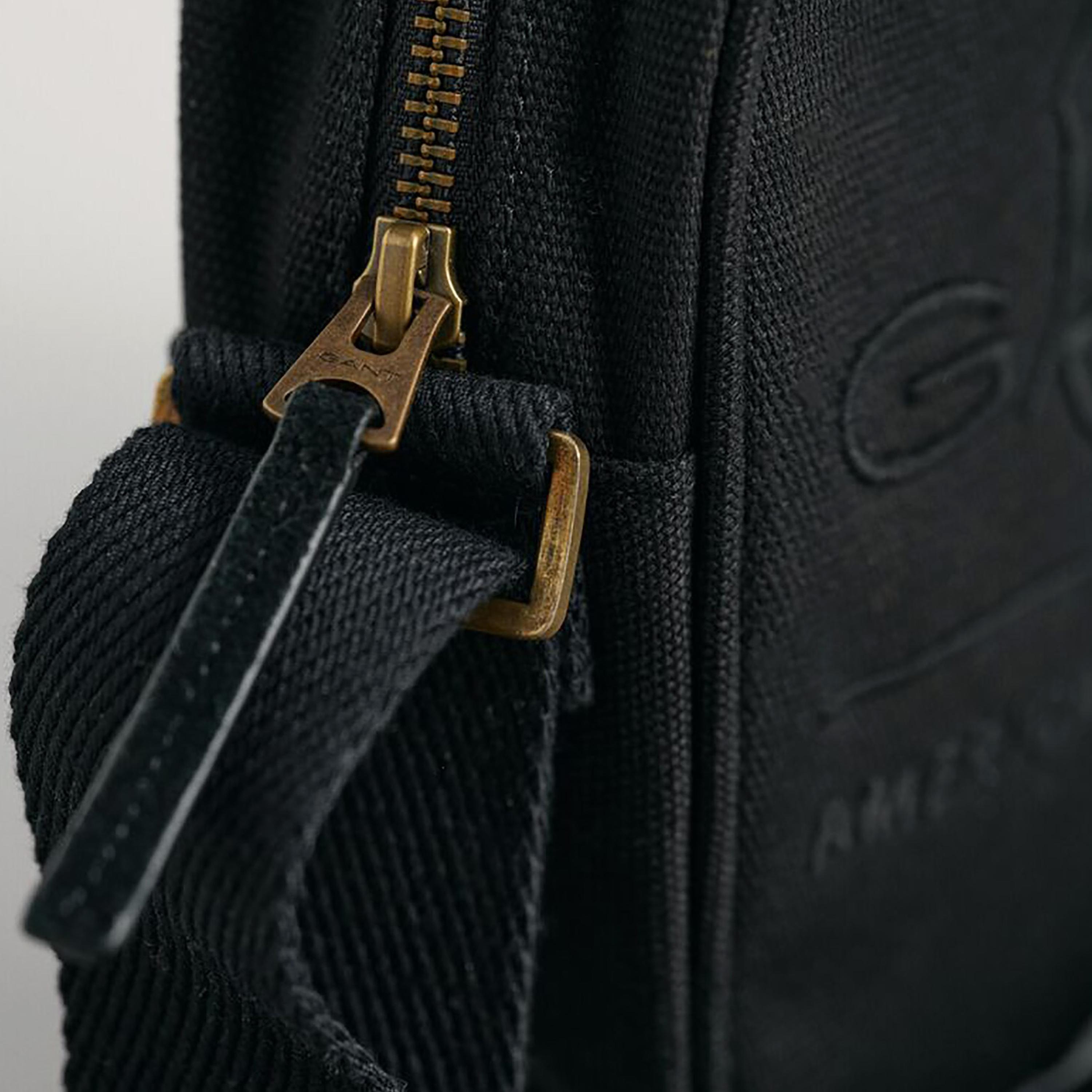 Gant Embroidered Shield Logo Crossbody Bag with Zip Closure-men-bags-image-3