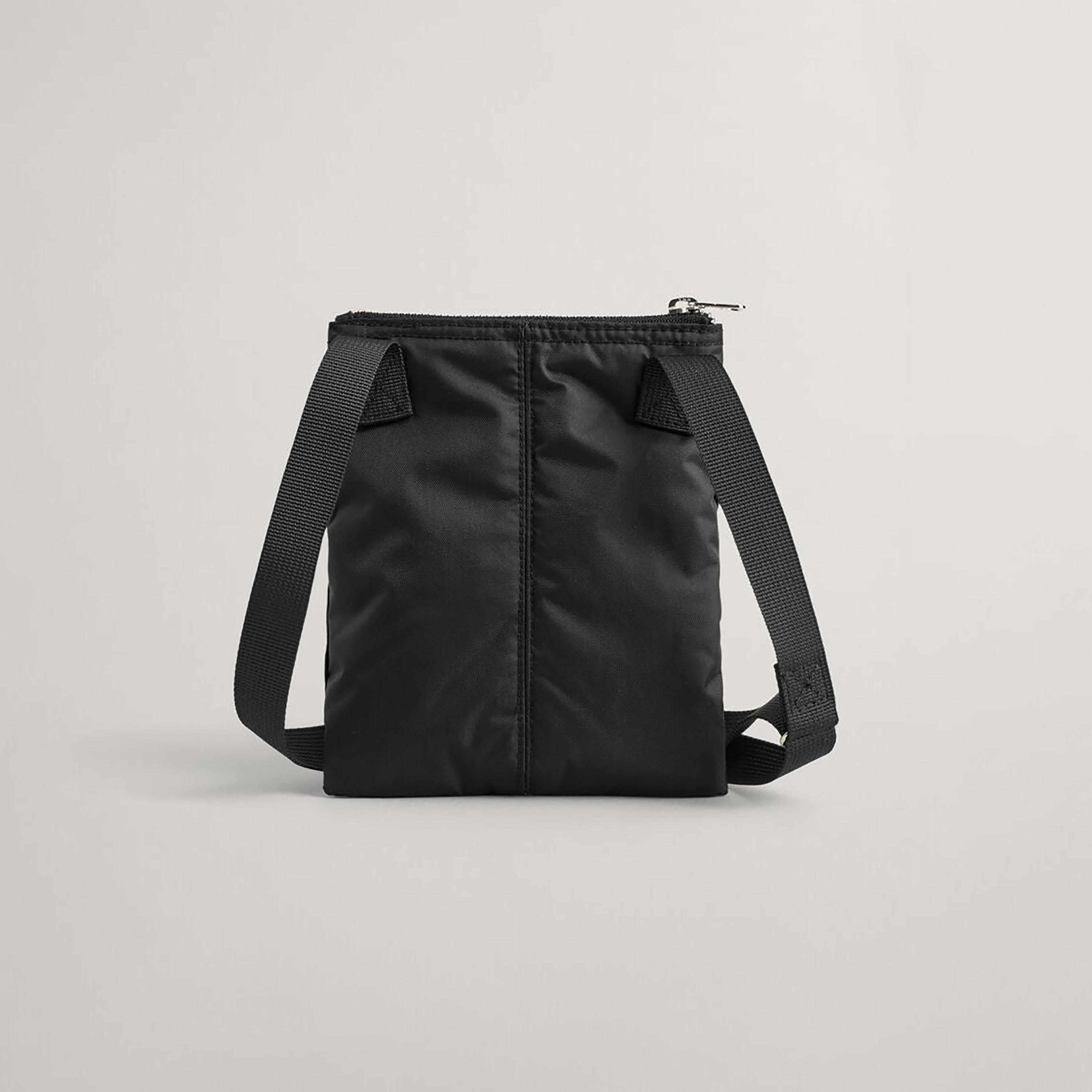 Gant Plain Non Detachable Strap Passport Bag with Zip Closure-men-bags-image-2