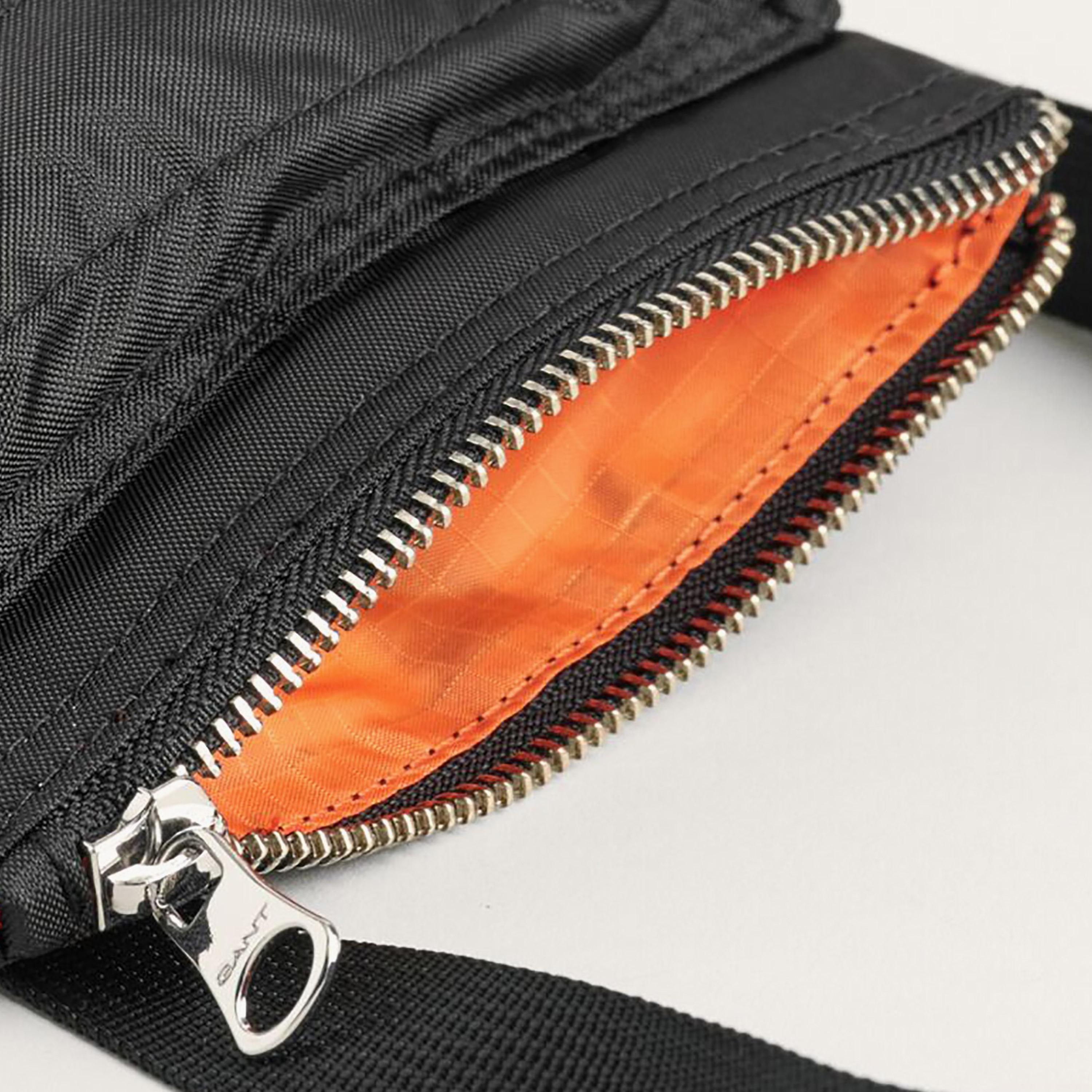 Gant Plain Non Detachable Strap Passport Bag with Zip Closure-men-bags-image-4