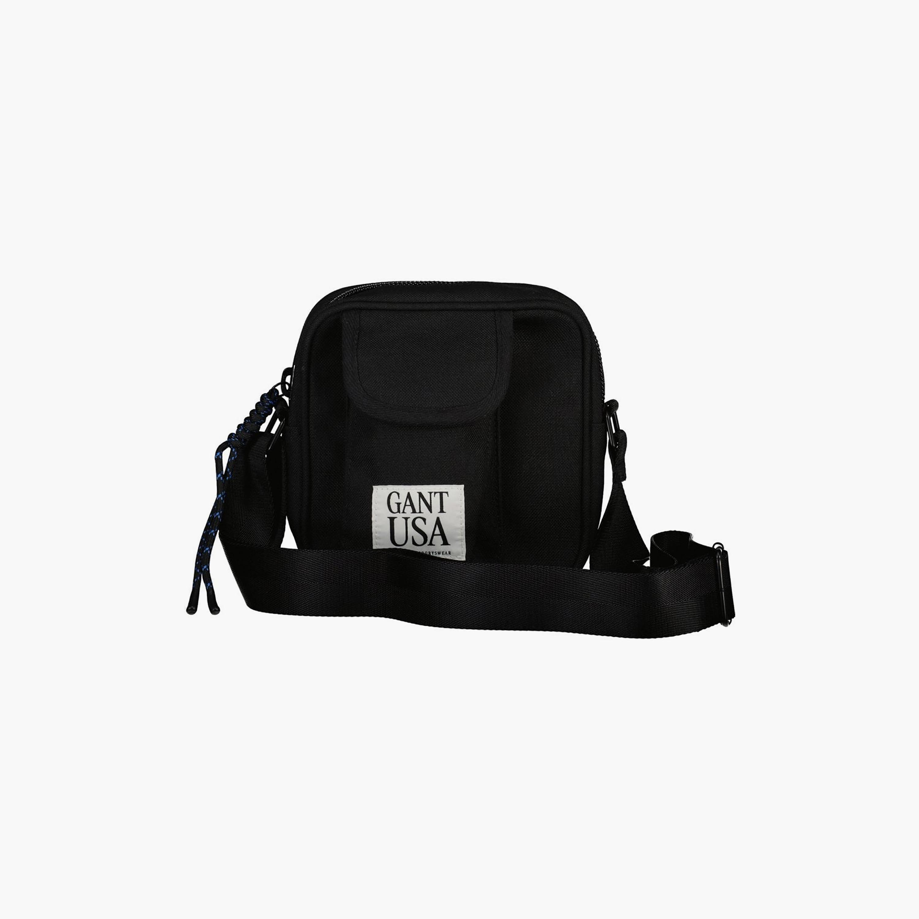 Gant USA Logo Crossbody Bag with Zipper Closure and Adjustable Strap-men-bags-image-1
