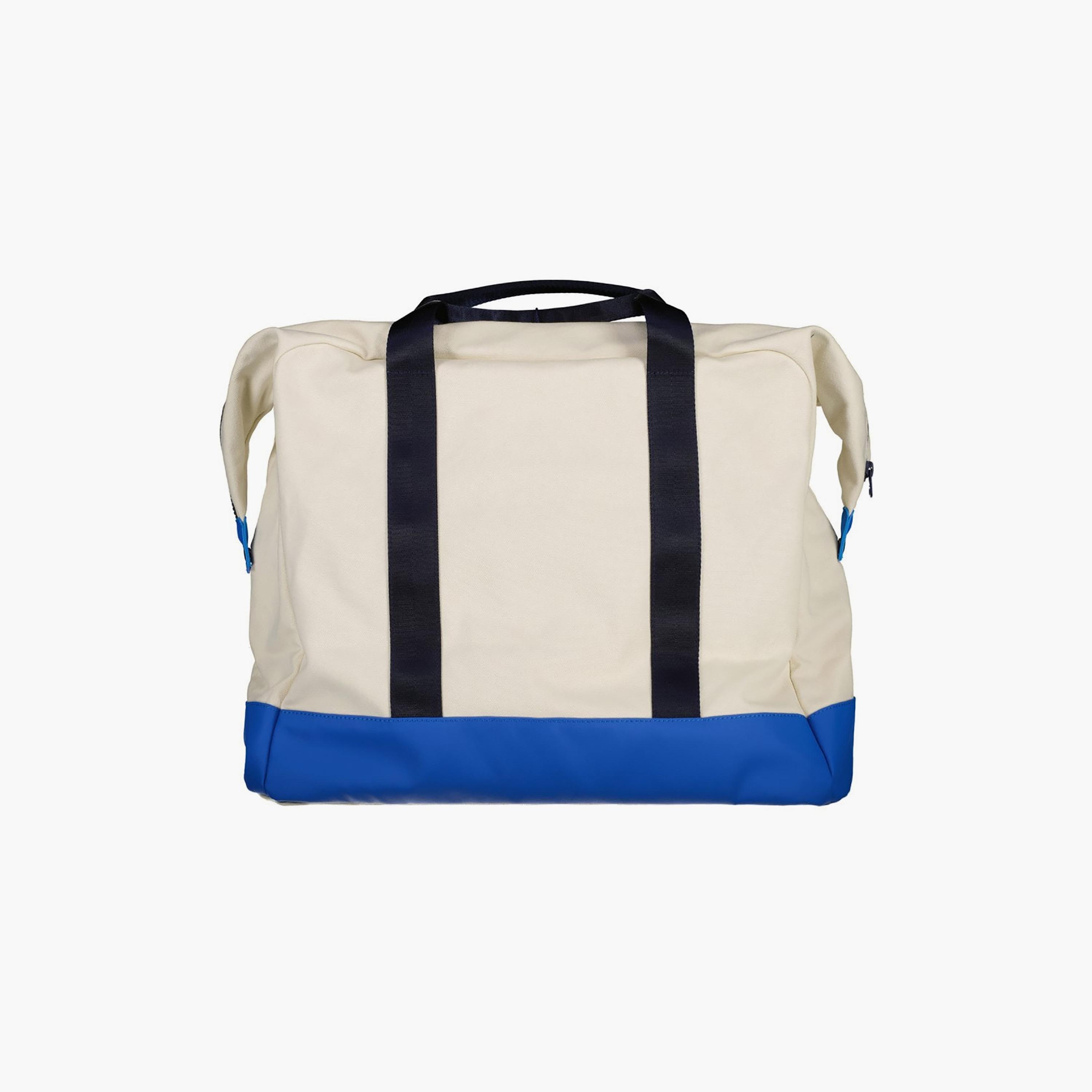 Gant Yacht Club Color Block Top Handle Duffel Bag with Zipper Closure-men-bags-image-2
