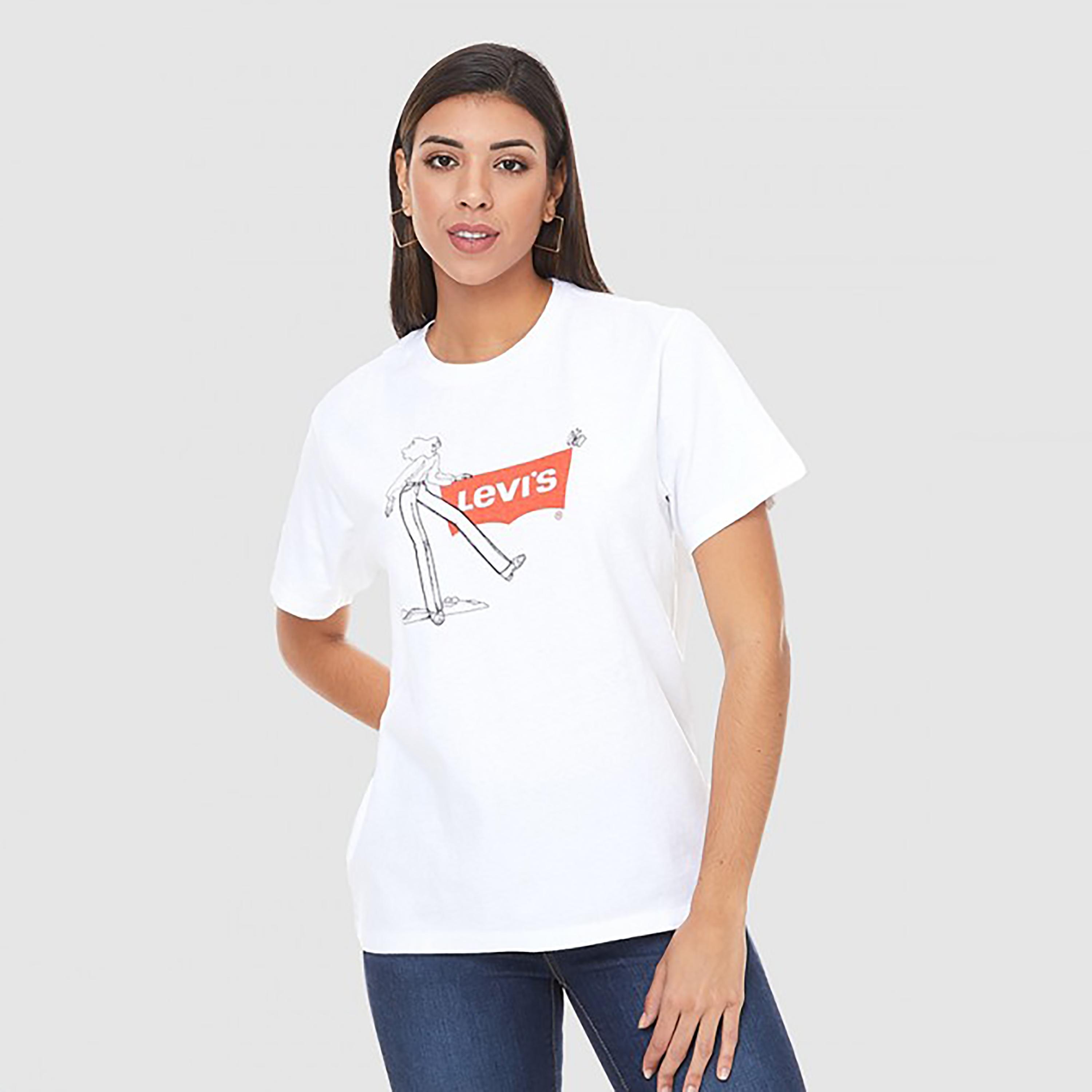 Levi's Graphic Crew Neck Short Sleeves T-Shirt-women-clothing-tshirts-image-1