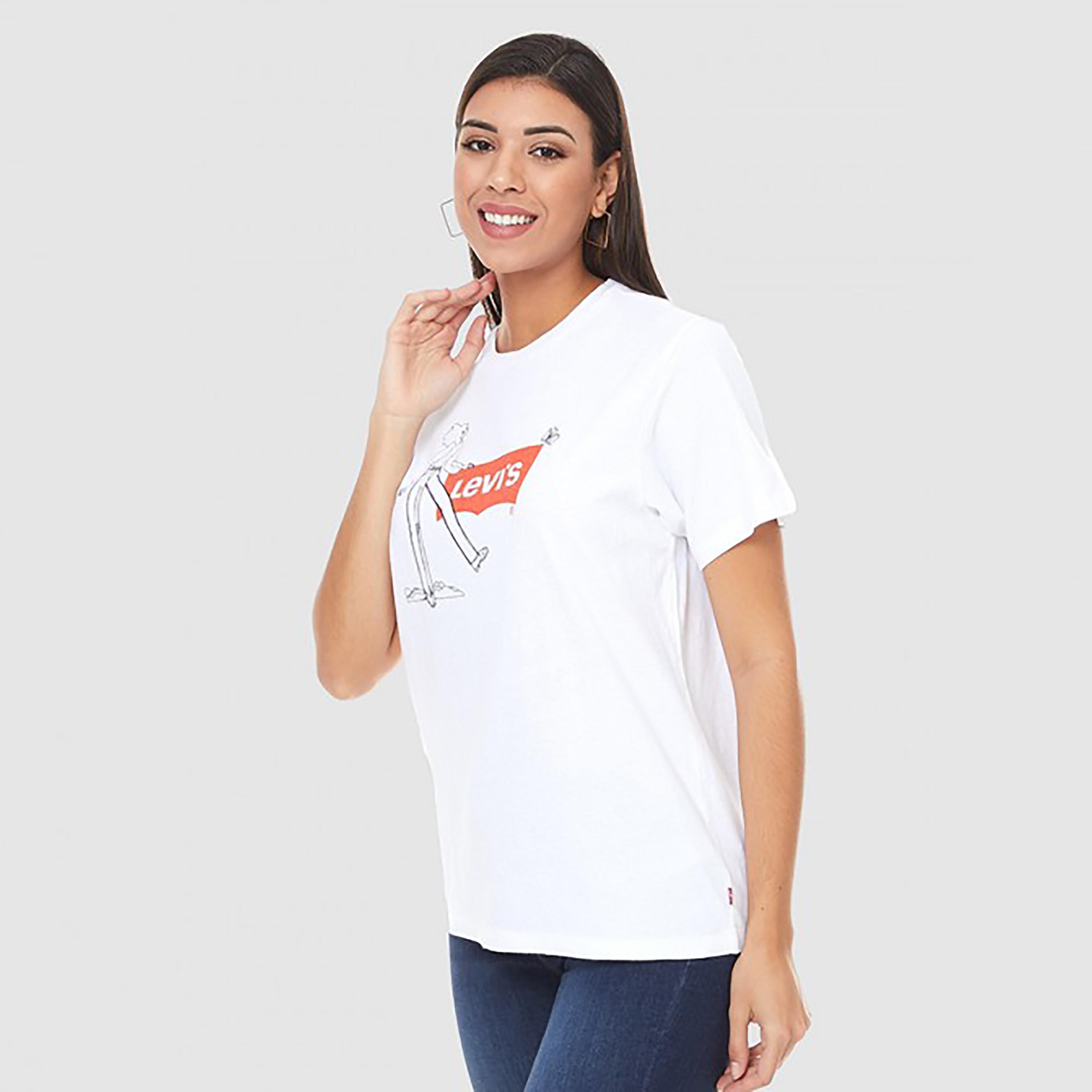 Levi's Graphic Crew Neck Short Sleeves T-Shirt-women-clothing-tshirts-image-2