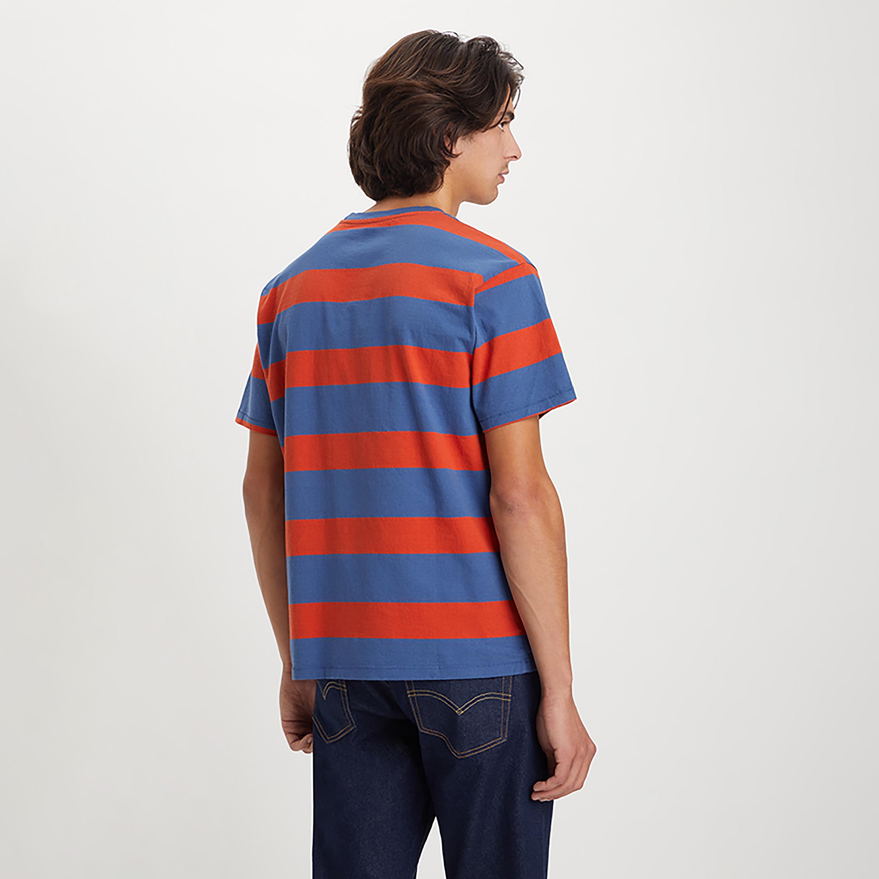 Levi's Striped Crew Neck Short Sleeves T-Shirt-men-clothing-tshirtsandpolos-tshirts-image-2