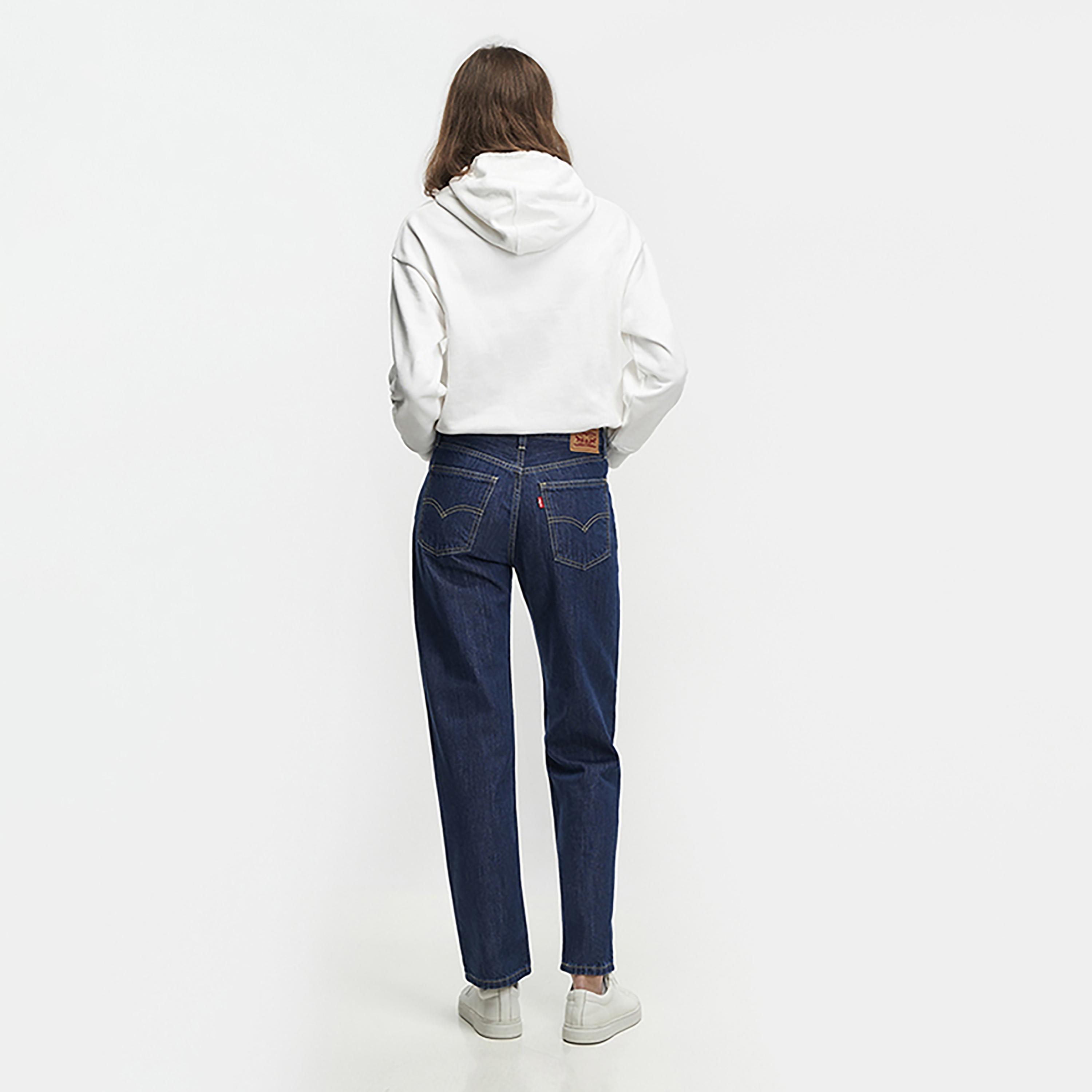 بنطال جينز من ليفايز بلون ازرق ذو اسكيني فت وجيب متوسط الارتفاع-women-clothing-bottoms-jeans-image-2